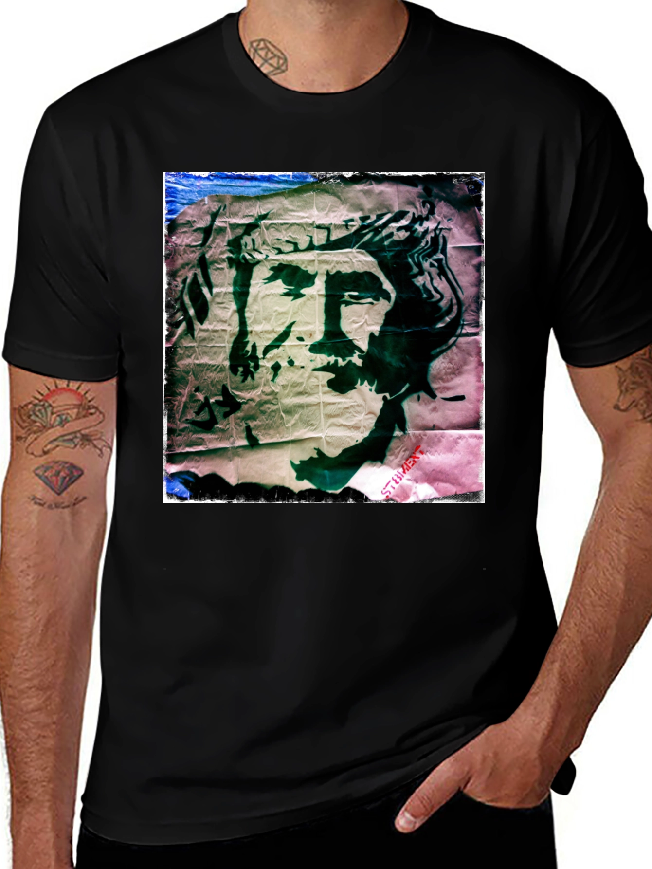 Variant 15 of Che Guevara Graphic Tee - Stylish Black Cotton T-Shirt