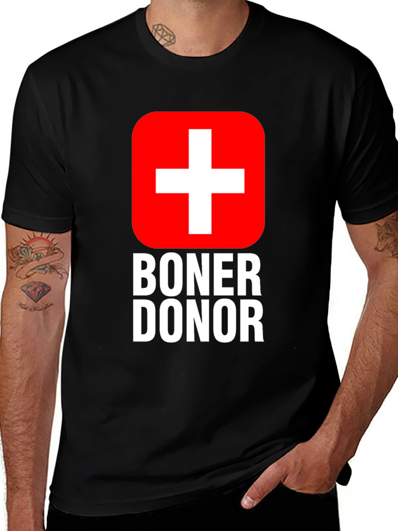 Variant 25 of Boner Donor Graphic Tee