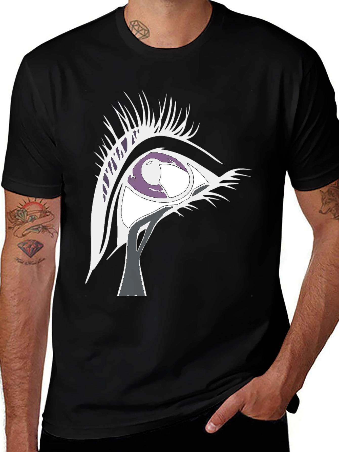 Variant 17 of Eye Graphic T-Shirt - Unique Art Tee