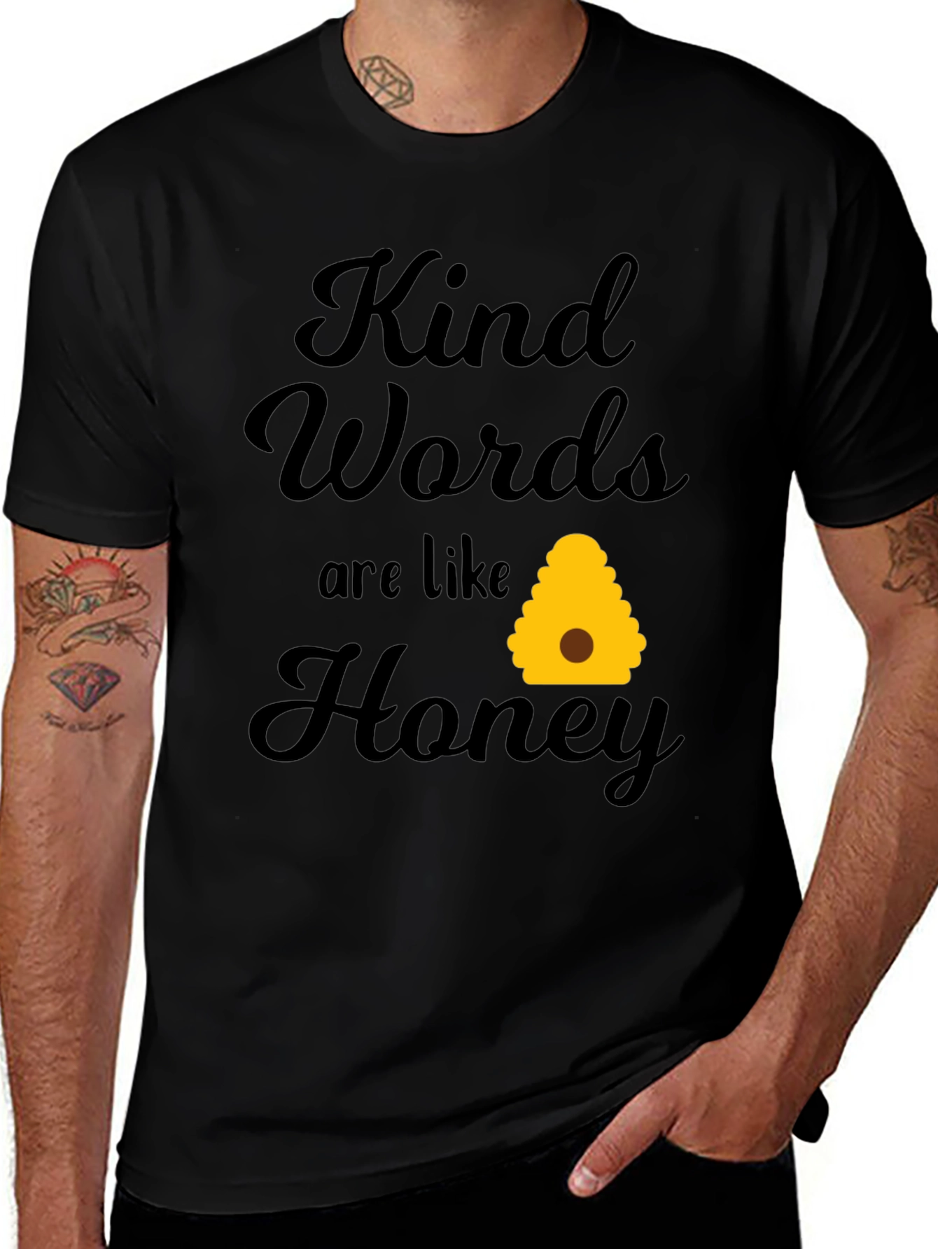 Variant 4 of Kind Words are Like Honey T-Shirt