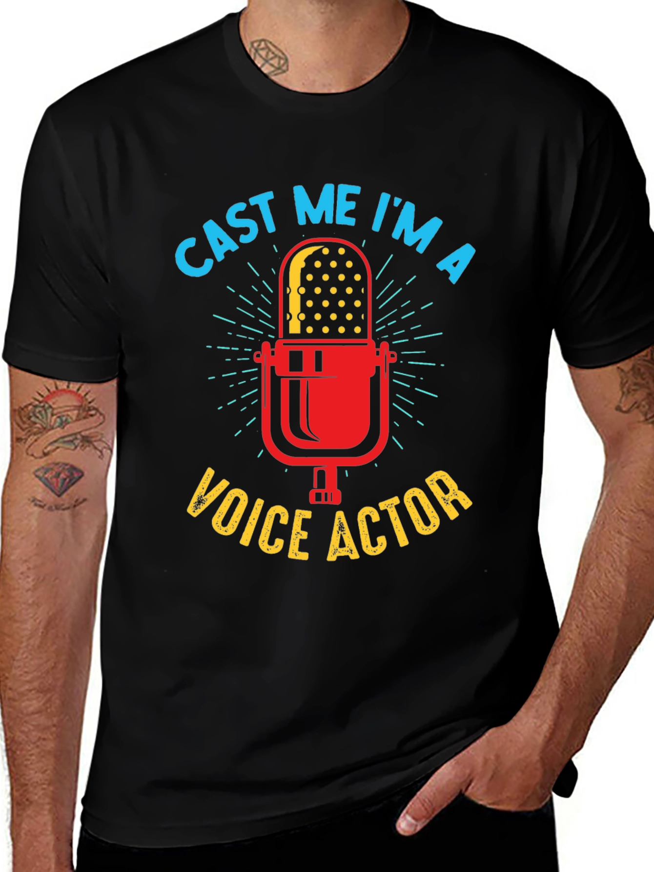 Variant 19 of Cast Me I'm A Voice Actor T-Shirt