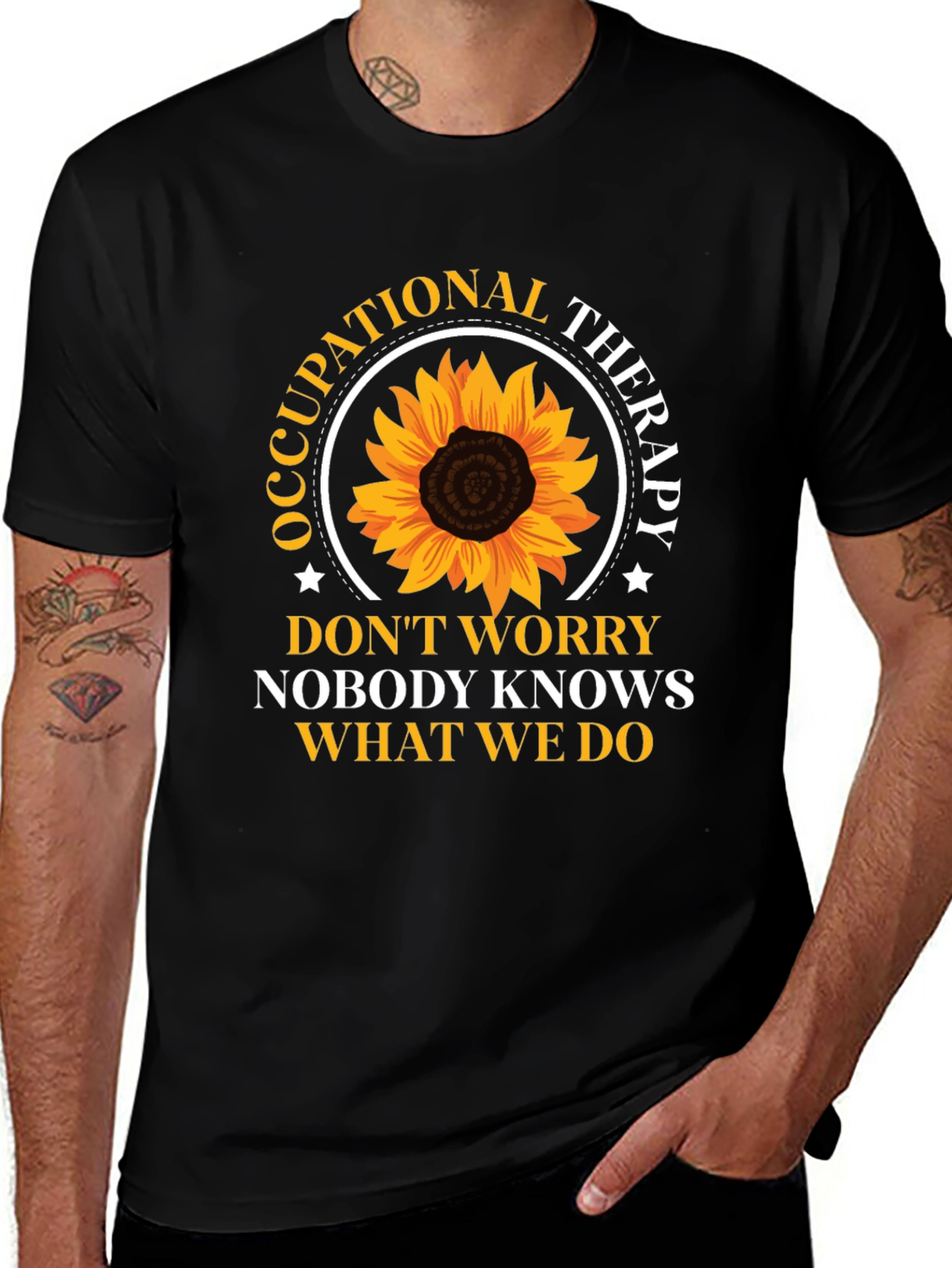 Occupational Therapy Sunflower T-Shirt