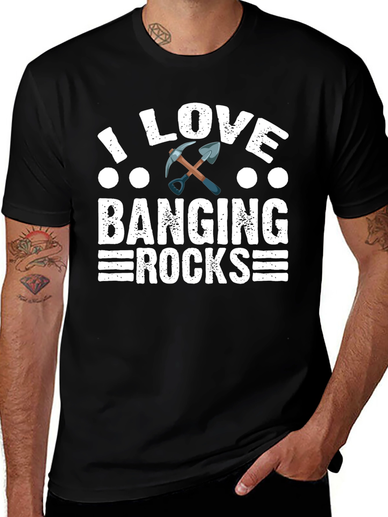 I Love Banging Rocks T-Shirt