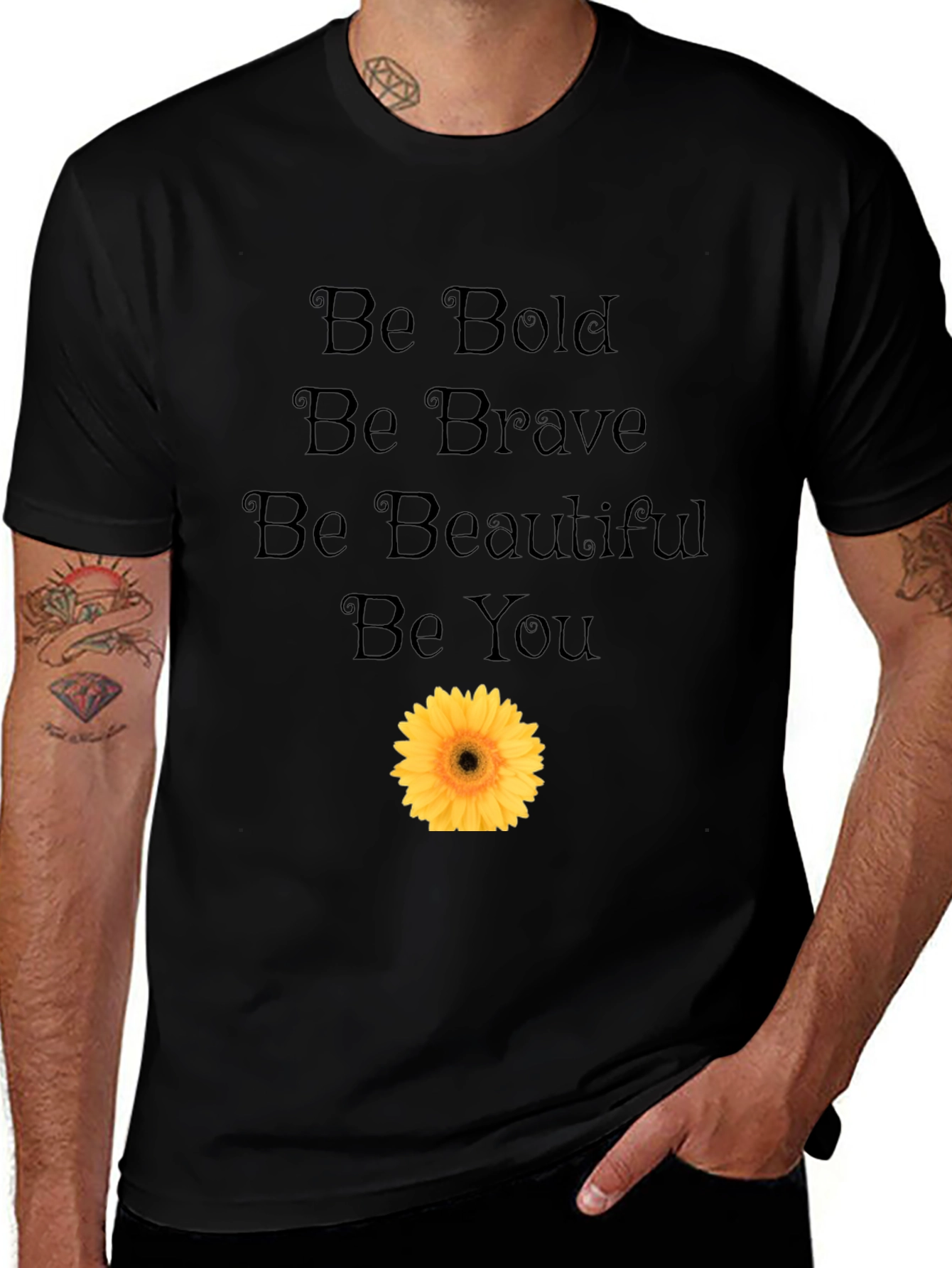 Be Bold T-Shirt - Inspiring Graphic Tee