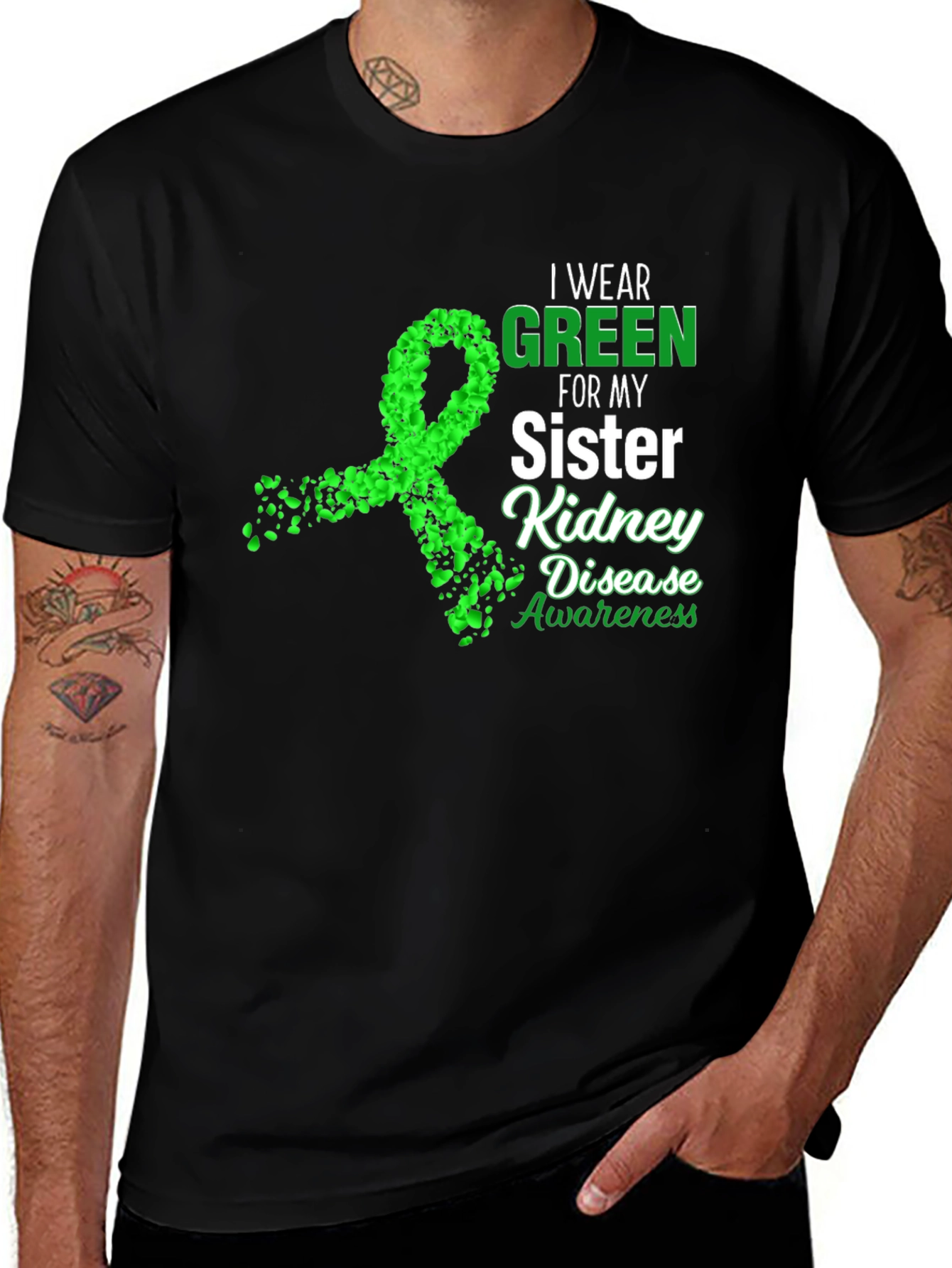 Kidney Disease Awareness T-Shirt - Sister Support