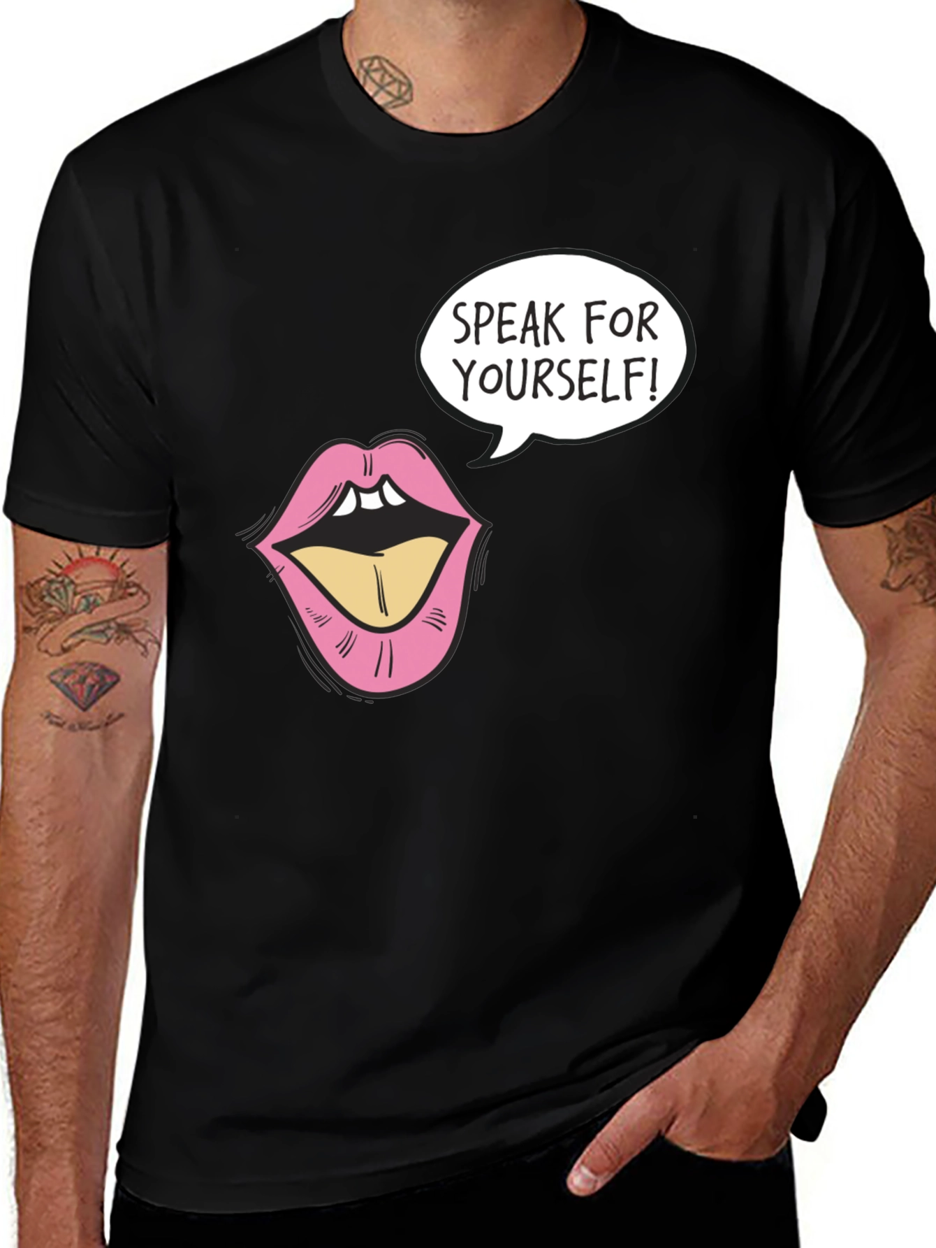 Variant 18 of Speak For Yourself Graphic T-Shirt