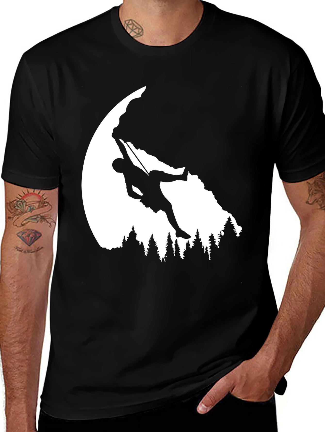 Variant 30 of Mountain Climber Graphic Tee - Adventure Awaits!