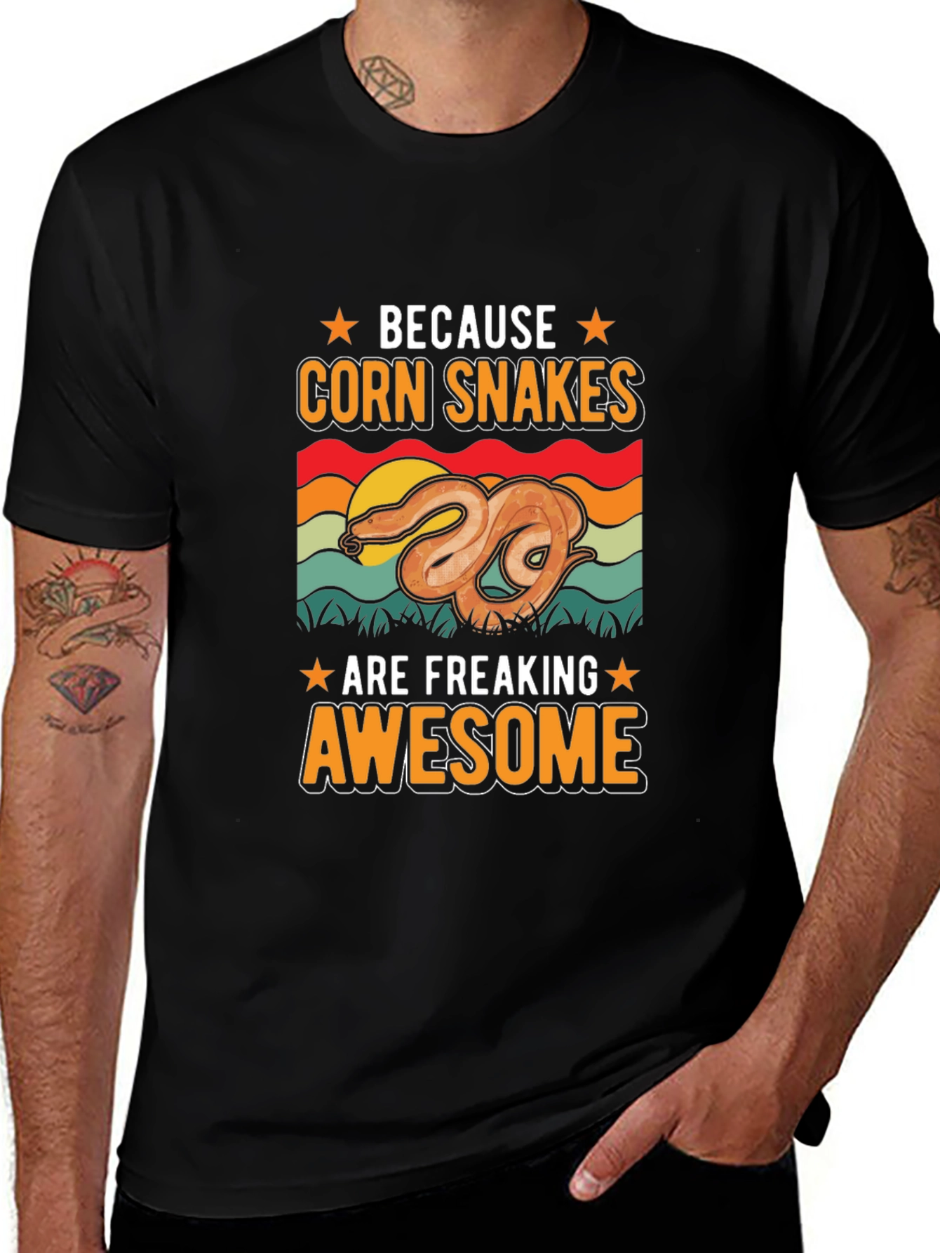 Variant 28 of Corn Snakes Awesome Graphic Tee