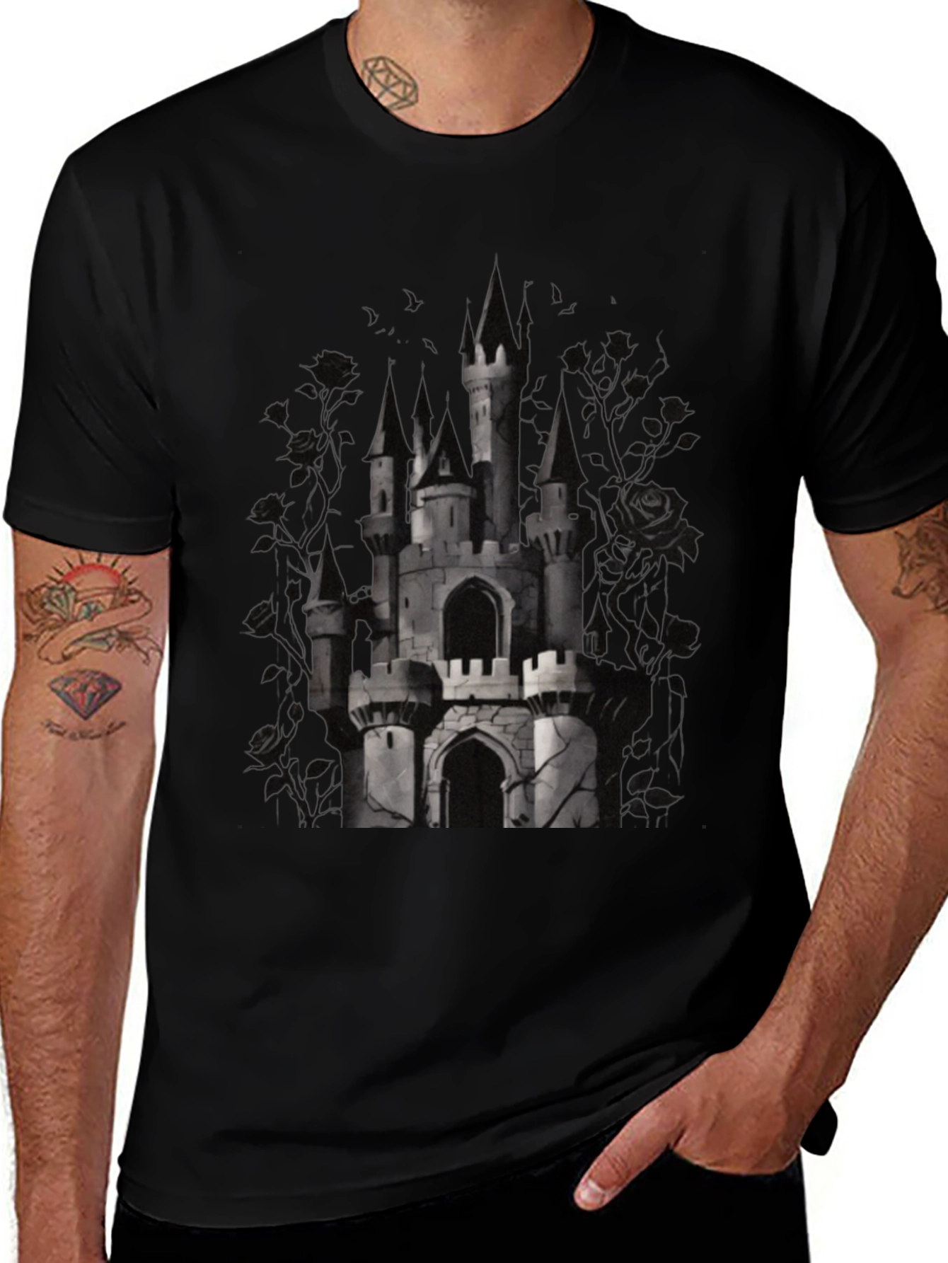 Variant 18 of Dark Castle Graphic T-Shirt
