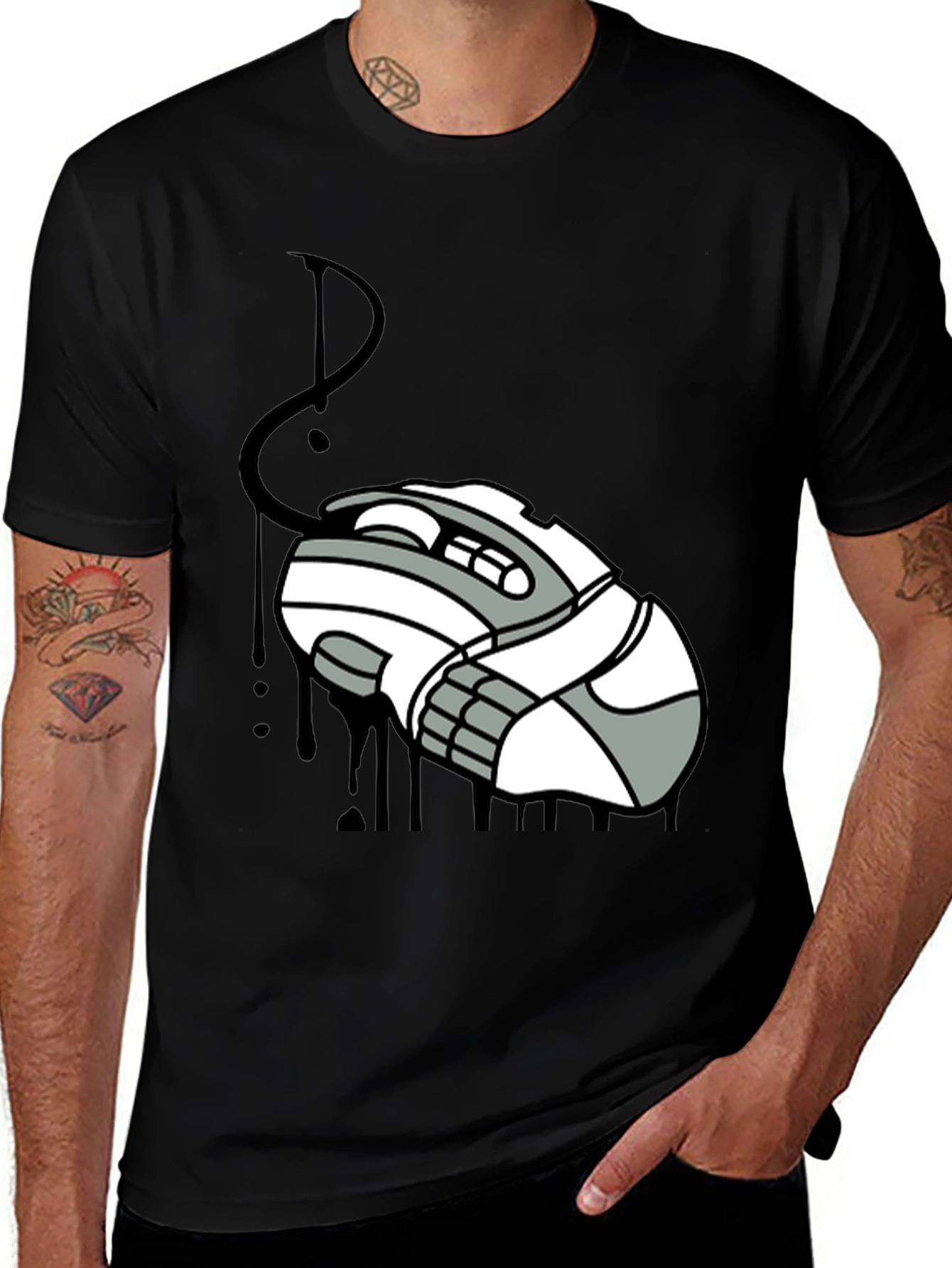 Gaming Mouse Graphic Tee - Cool Gamer Shirt