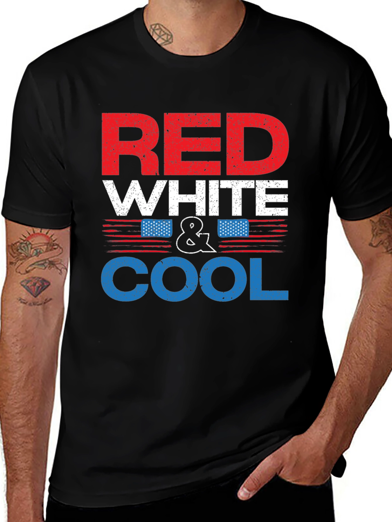 Variant 23 of Red White & Cool Patriotic T-Shirt