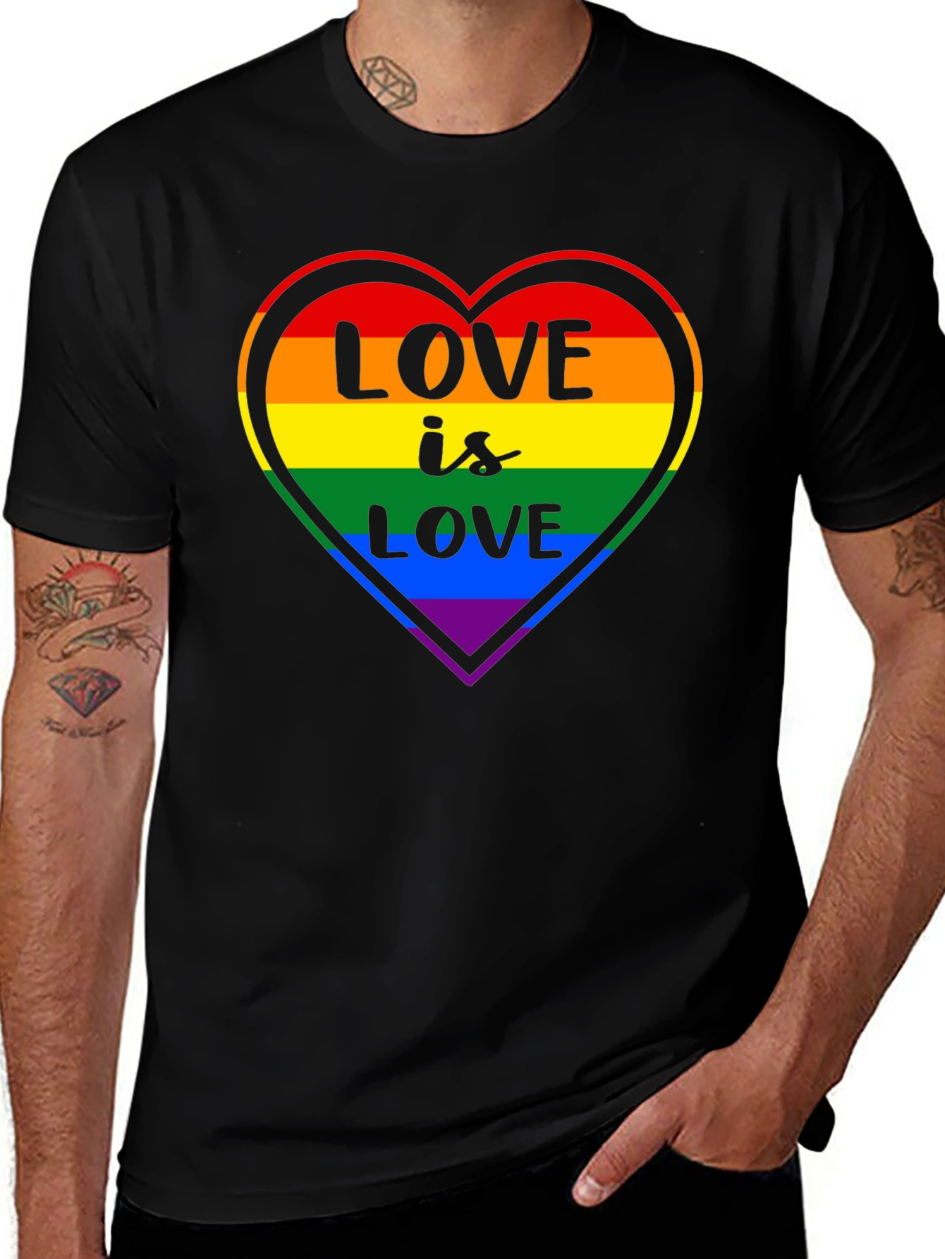 Love is Love LGBTQ+ Pride T-Shirt