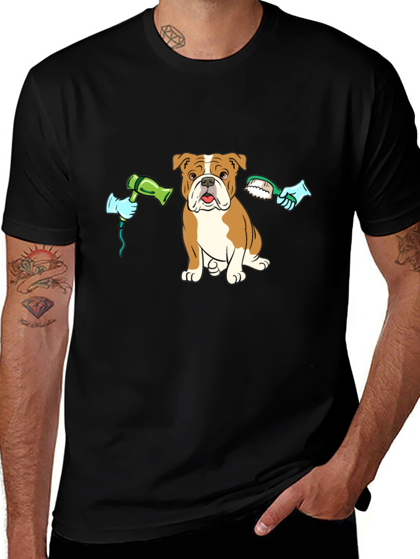 Variant 25 of Dog Grooming T-Shirt