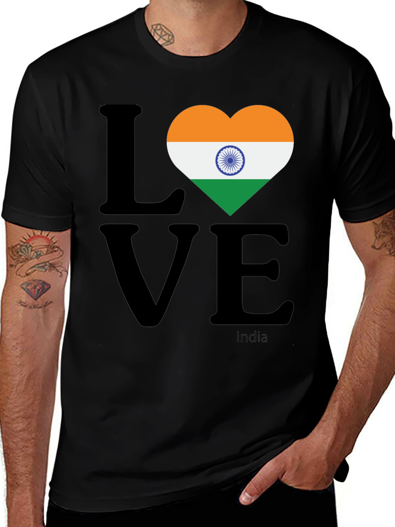 India Love T-Shirt - Graphic Tee