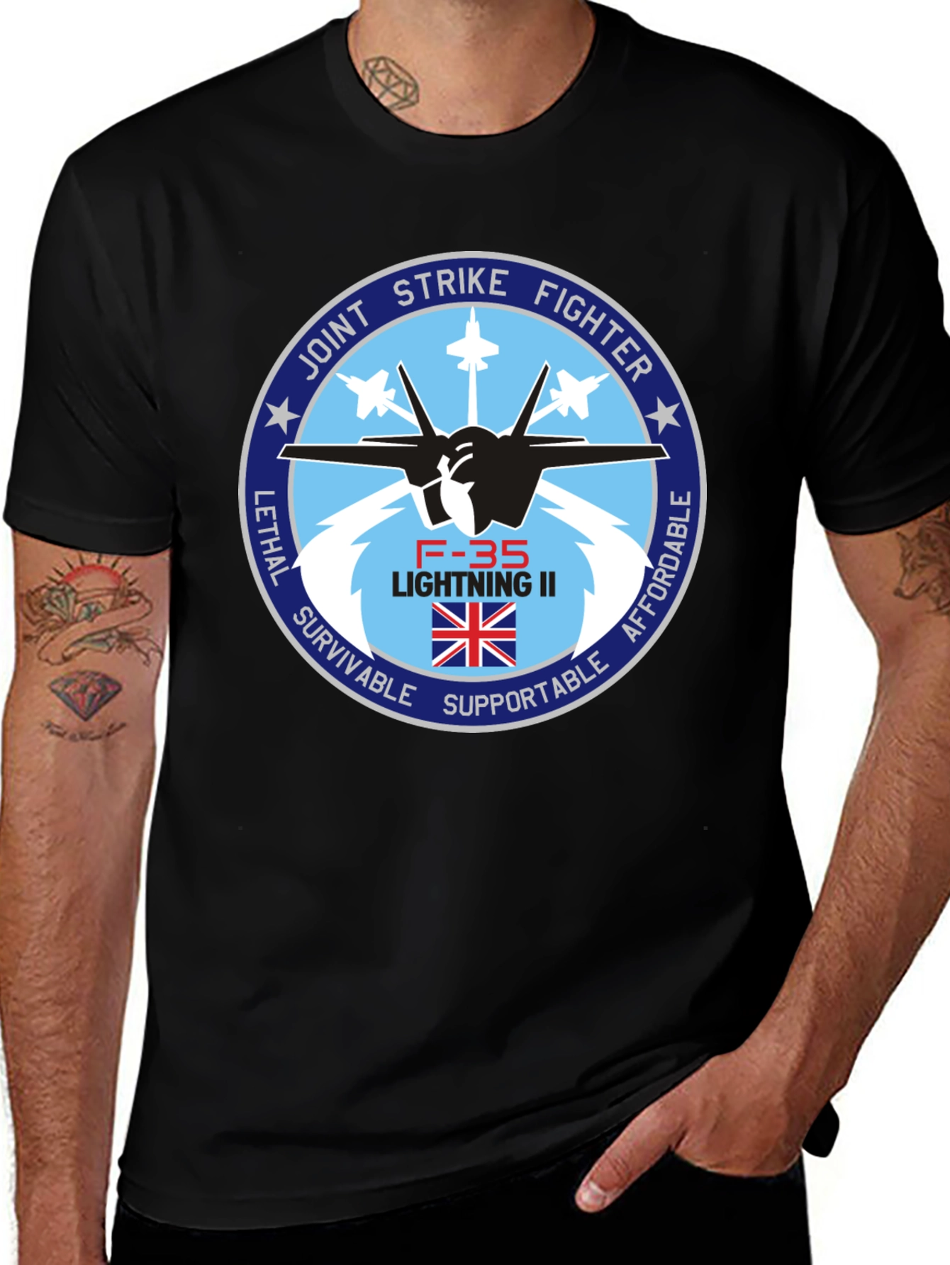 F-35 Lightning II Joint Strike Fighter T-Shirt
