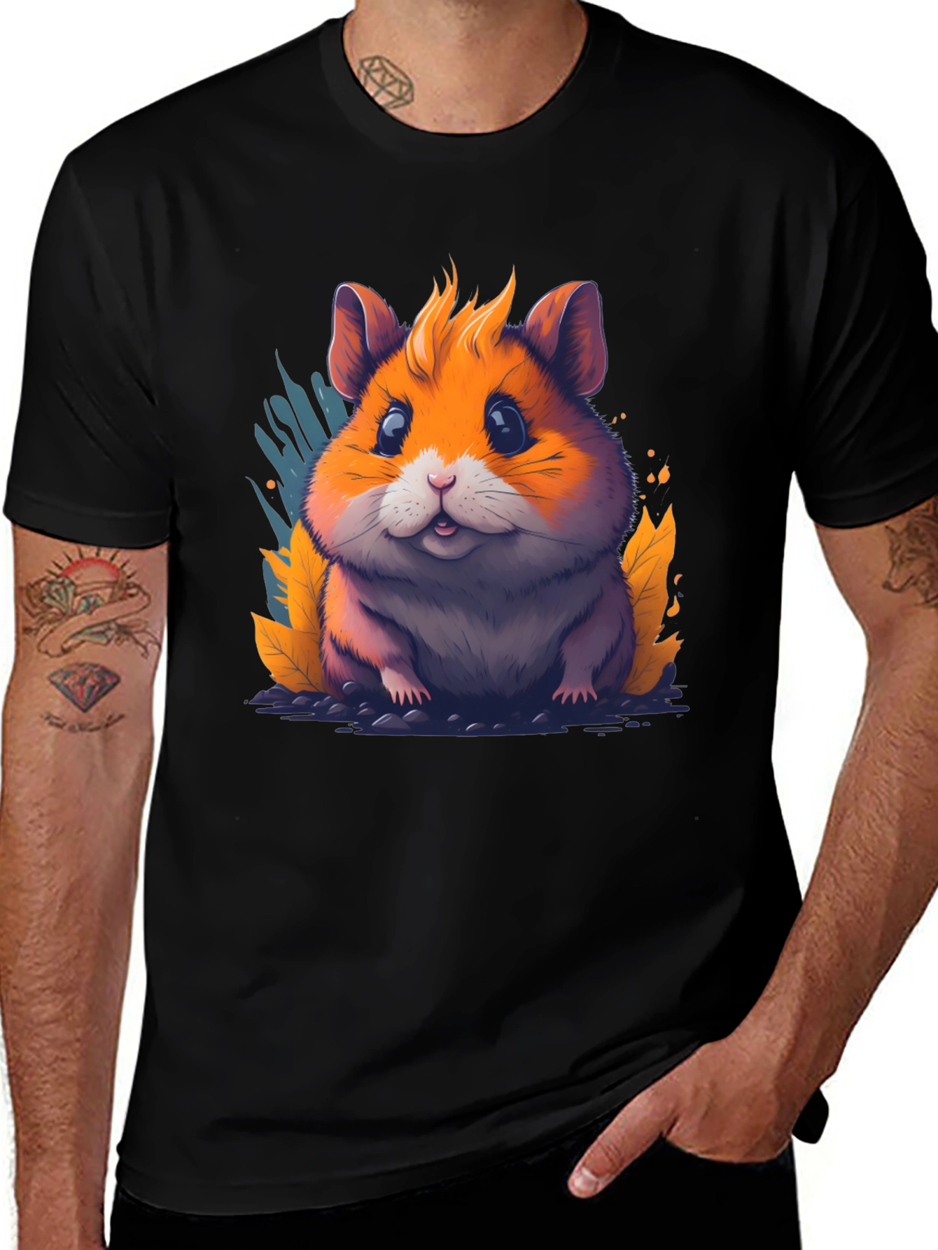 Cute Hamster Graphic Tee