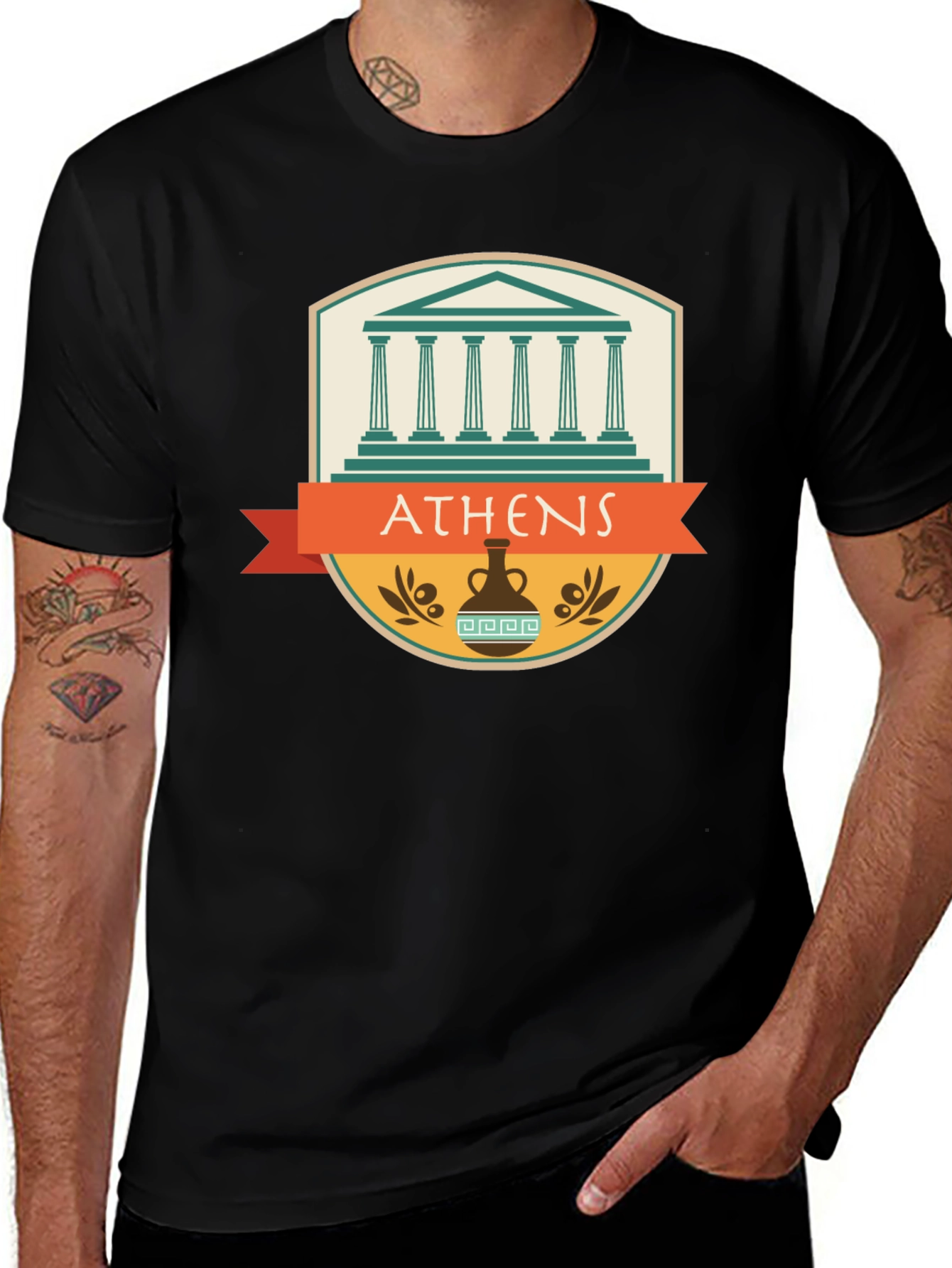 Athens Greece Graphic T-Shirt