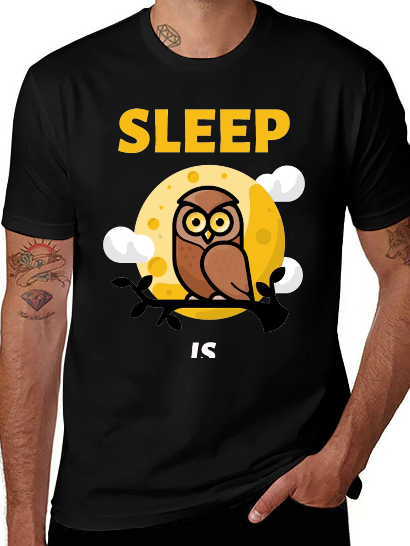 Variant 8 of Sleep Owl T-Shirt - Night Time Comfort
