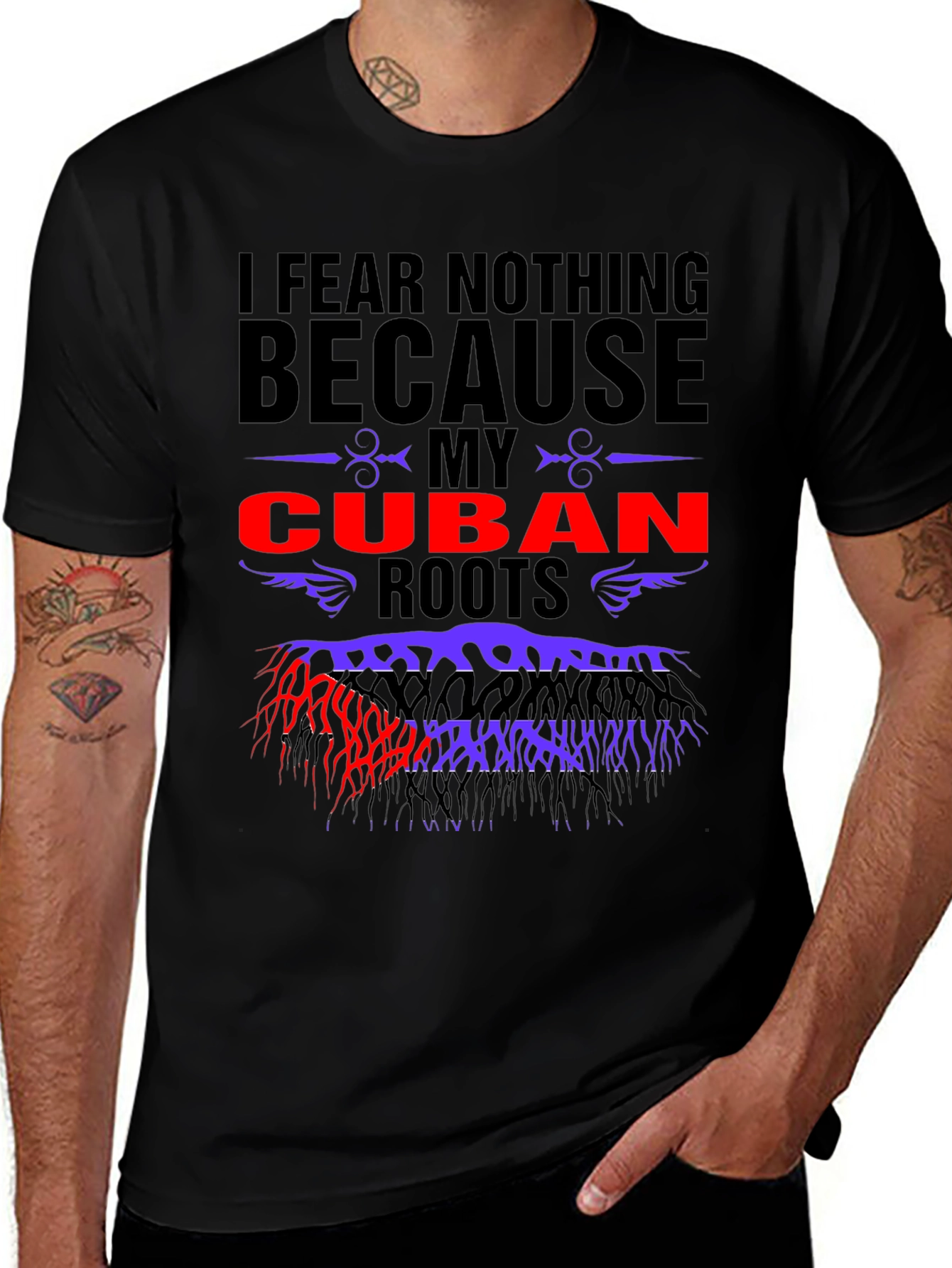 Cuban Roots Graphic T-Shirt