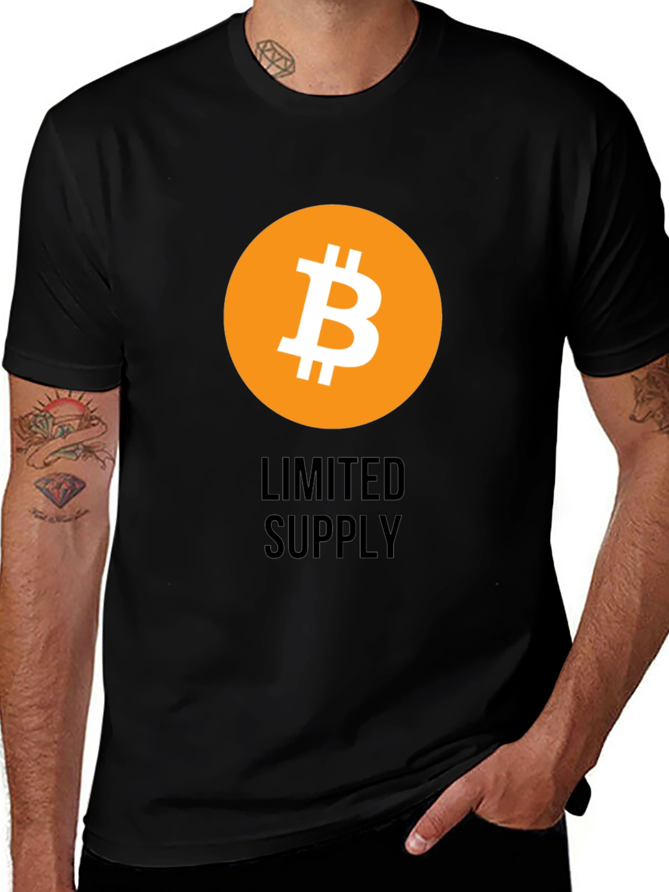 Bitcoin Limited Supply T-Shirt Crypto