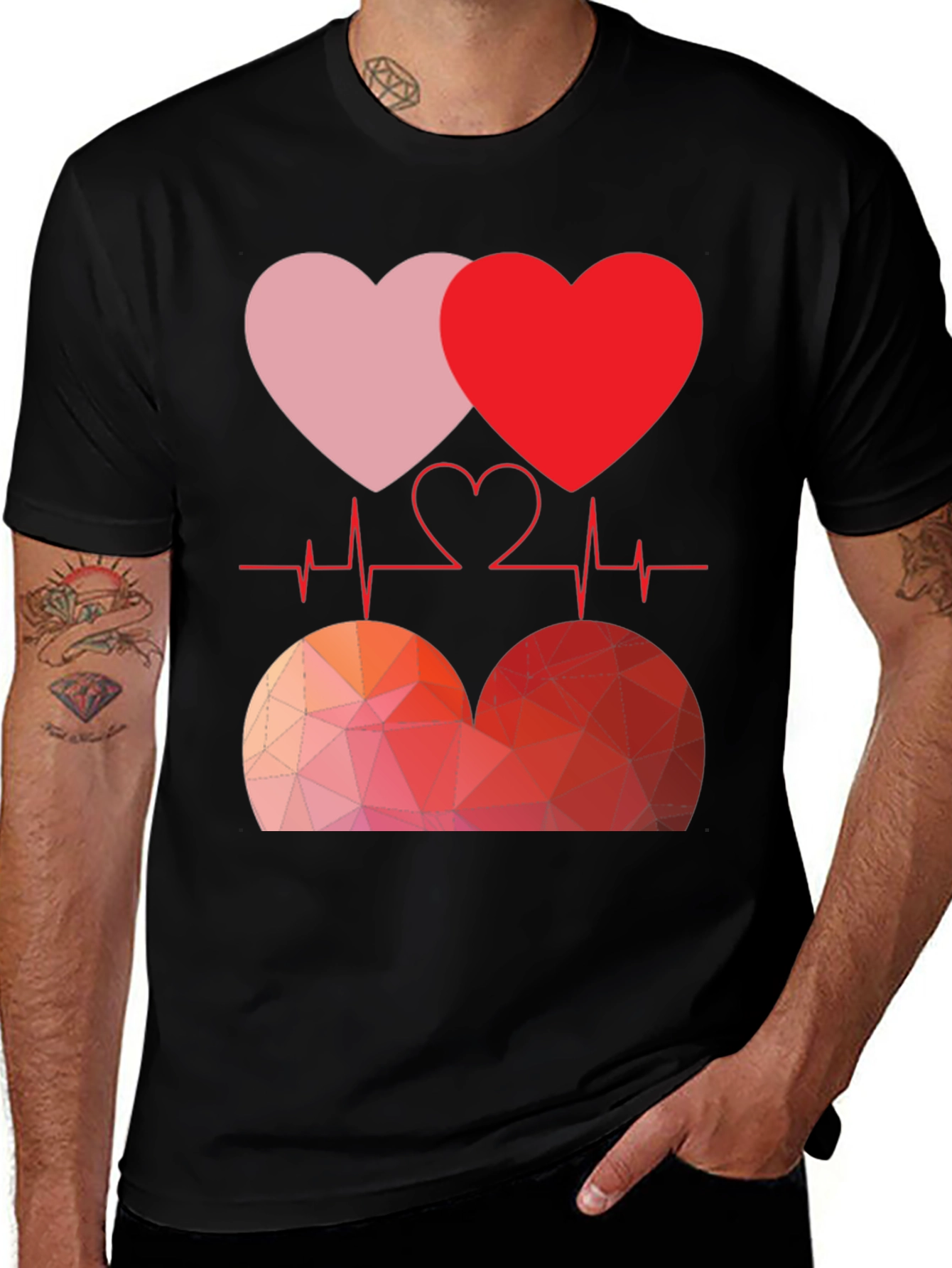 Variant 9 of Heartbeat Love T-Shirt
