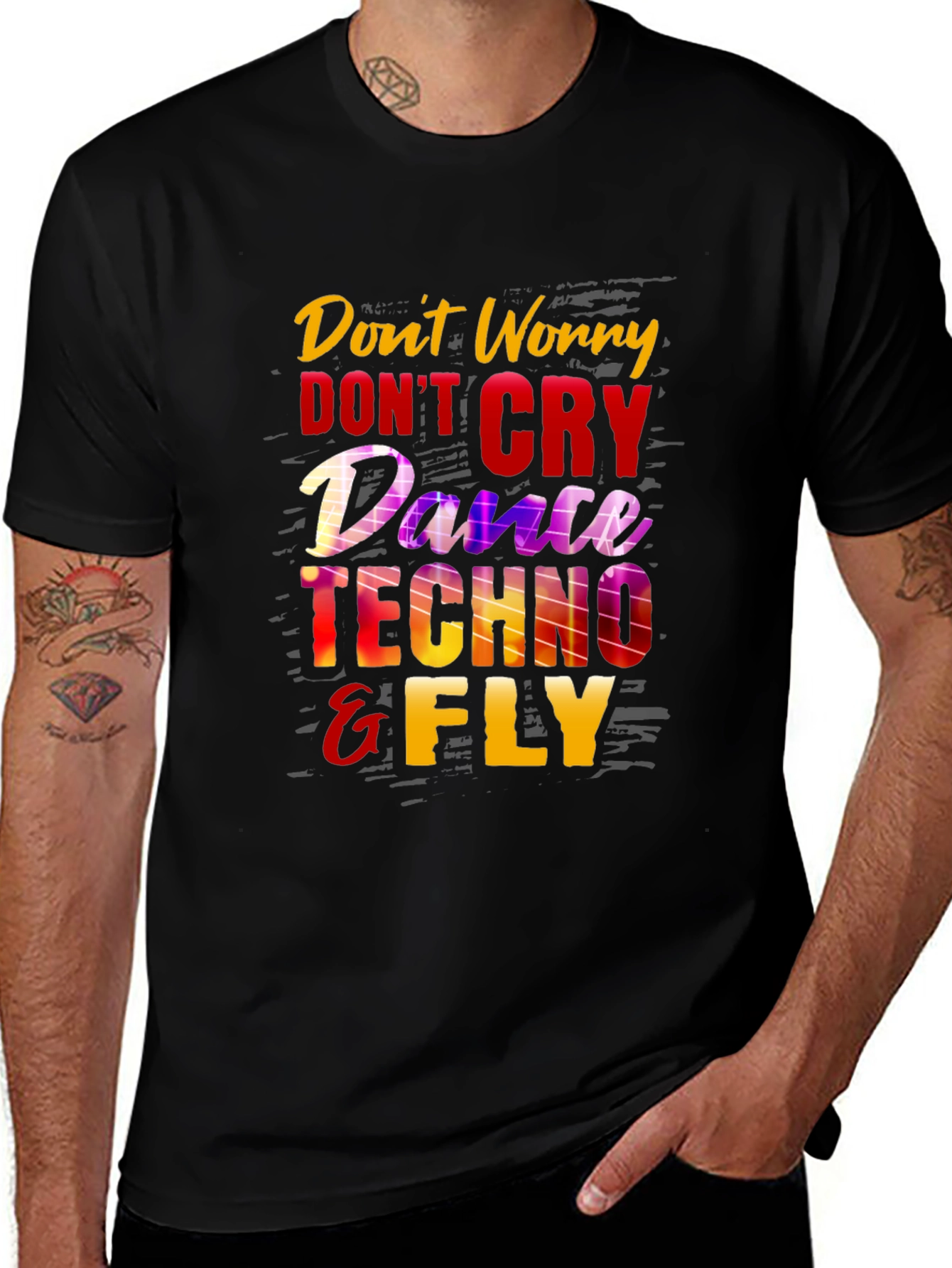 Variant 15 of Dance Techno & Fly Graphic Tee