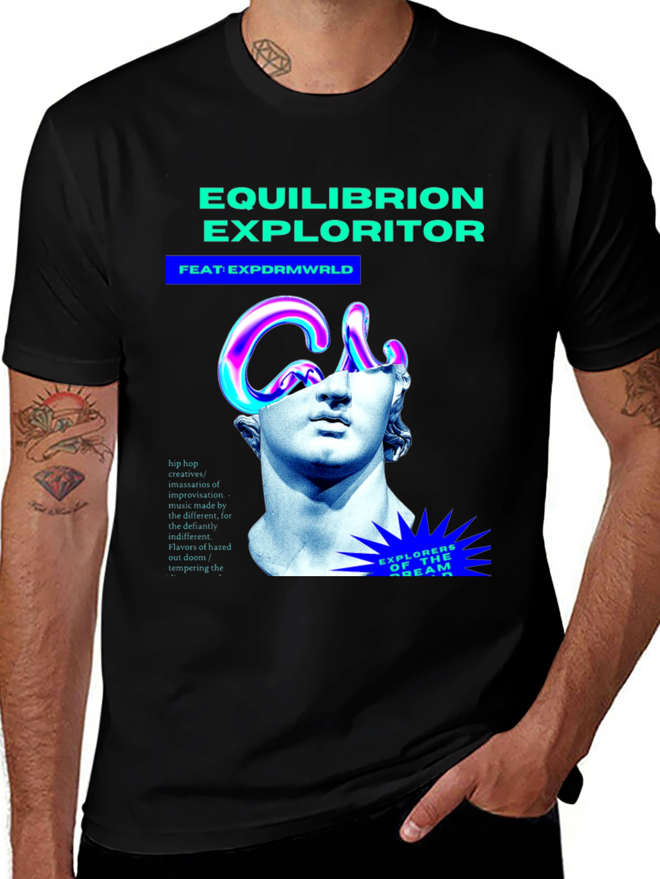 Variant 7 of Equilibrion Exploritor Graphic Tee