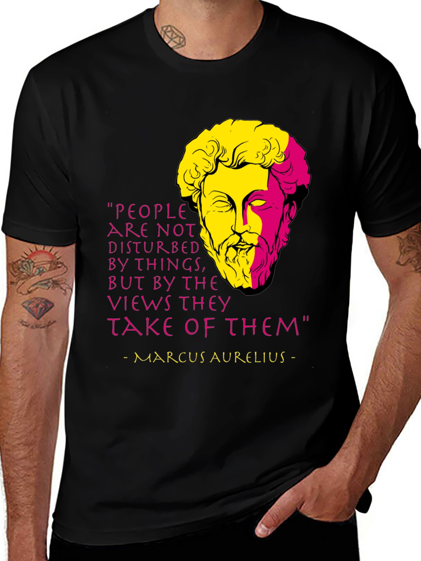 Marcus Aurelius Quote T-Shirt - Stoic Philosophy