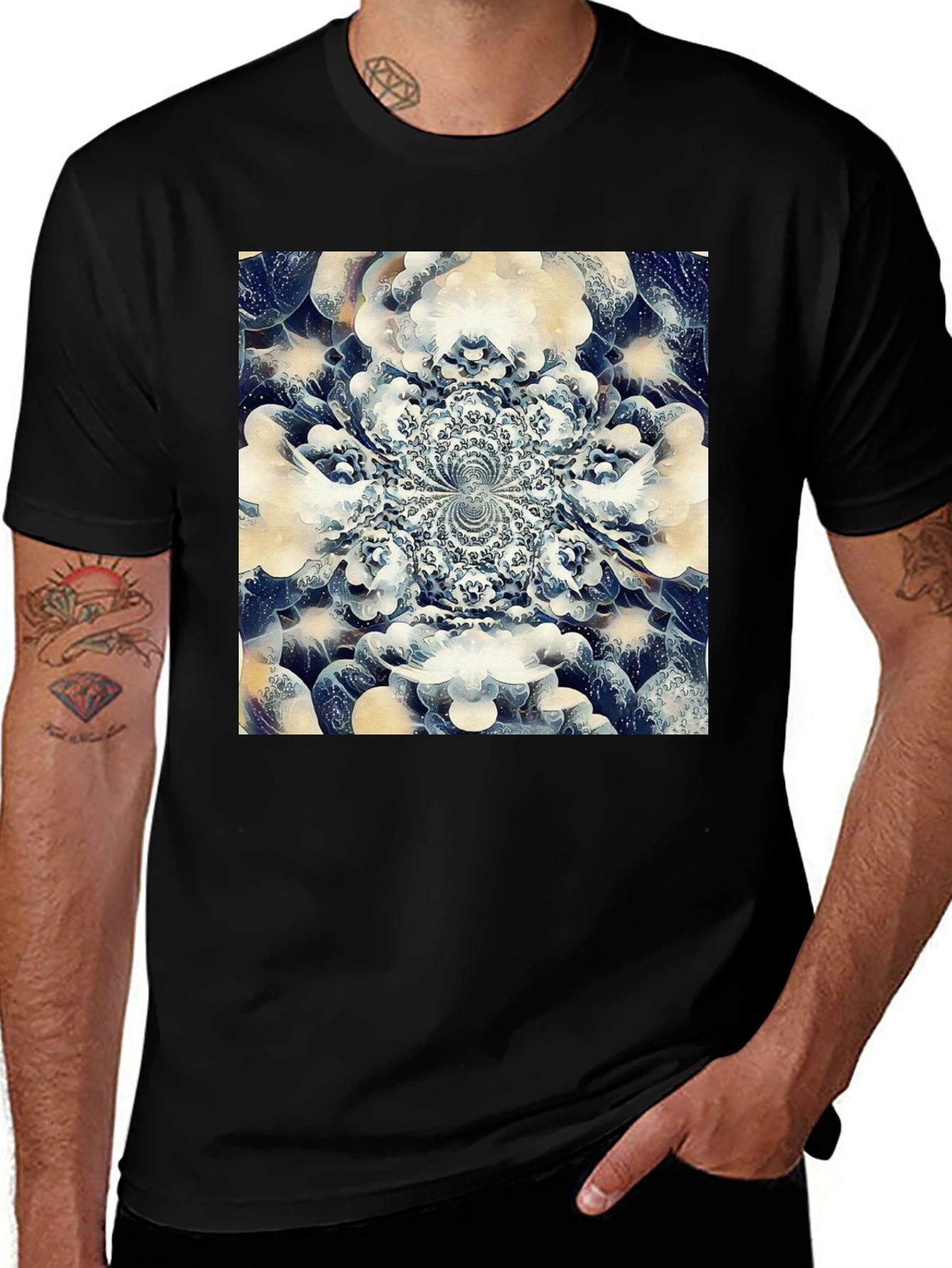 Variant 23 of Abstract Fractal Design T-Shirt