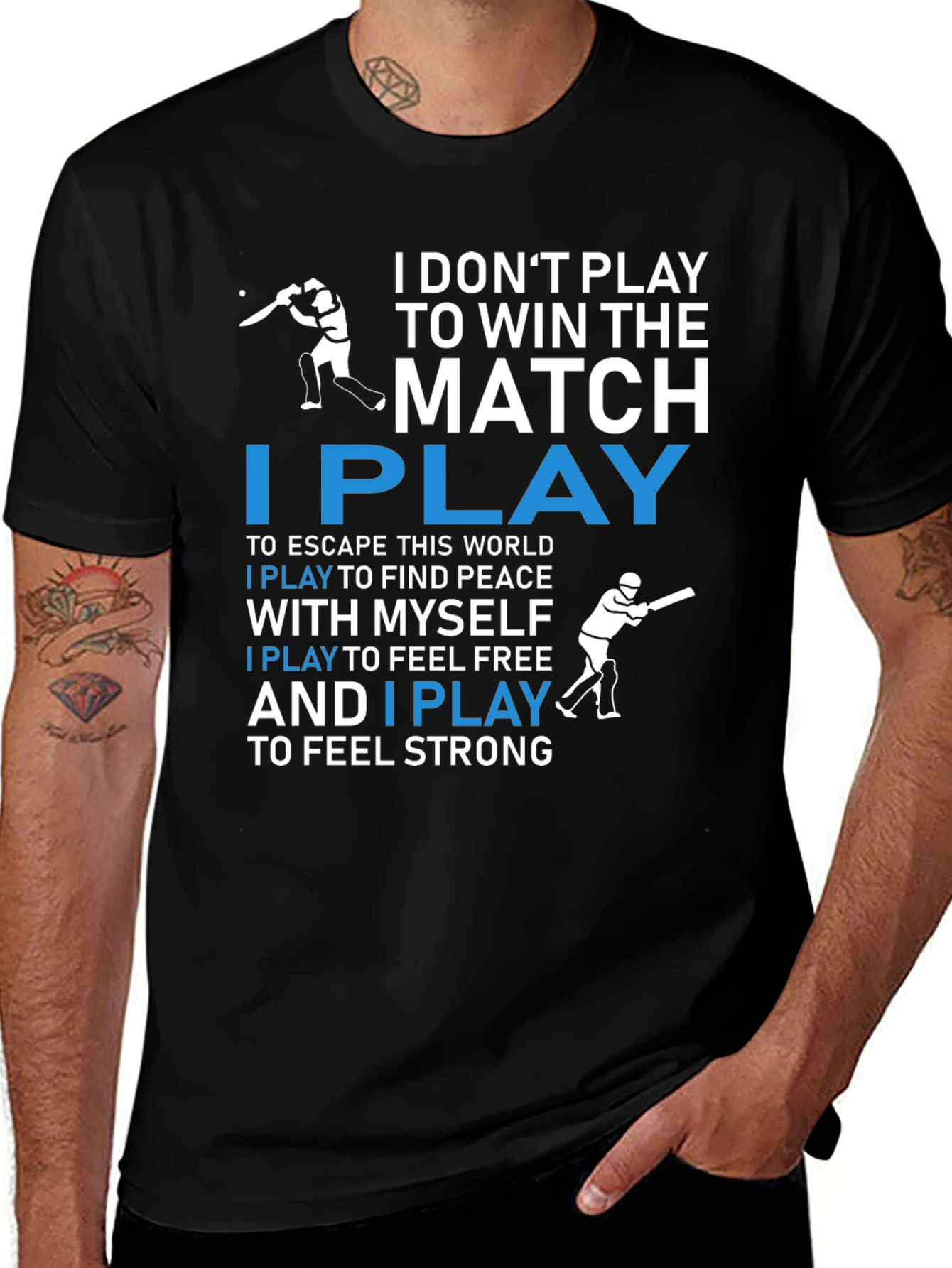 Cricket Lover T-Shirt: Play for Peace, Not Just to Win!