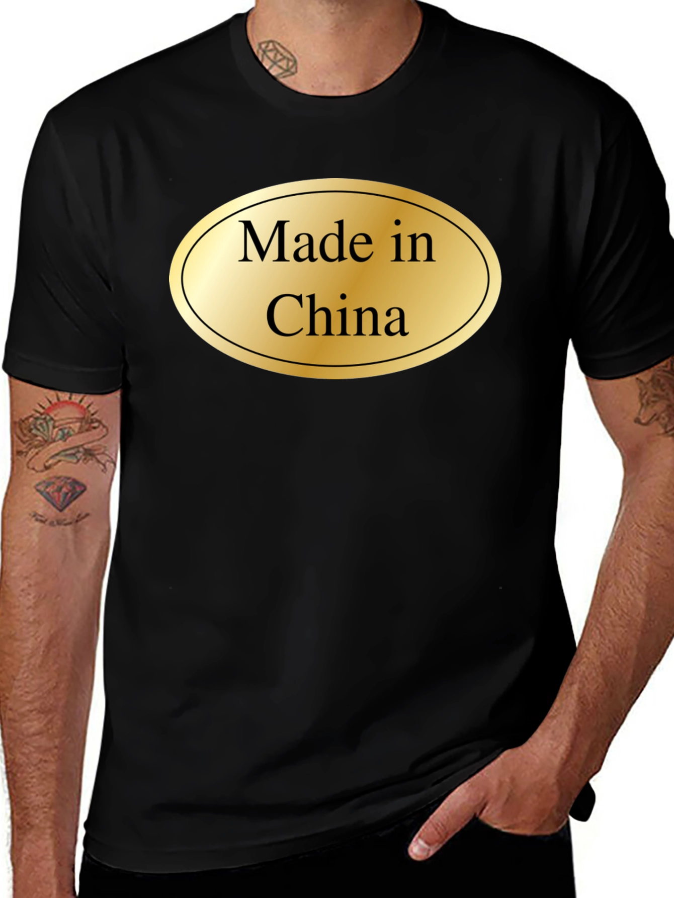 Variant 23 of Novelty Made in China T-Shirt