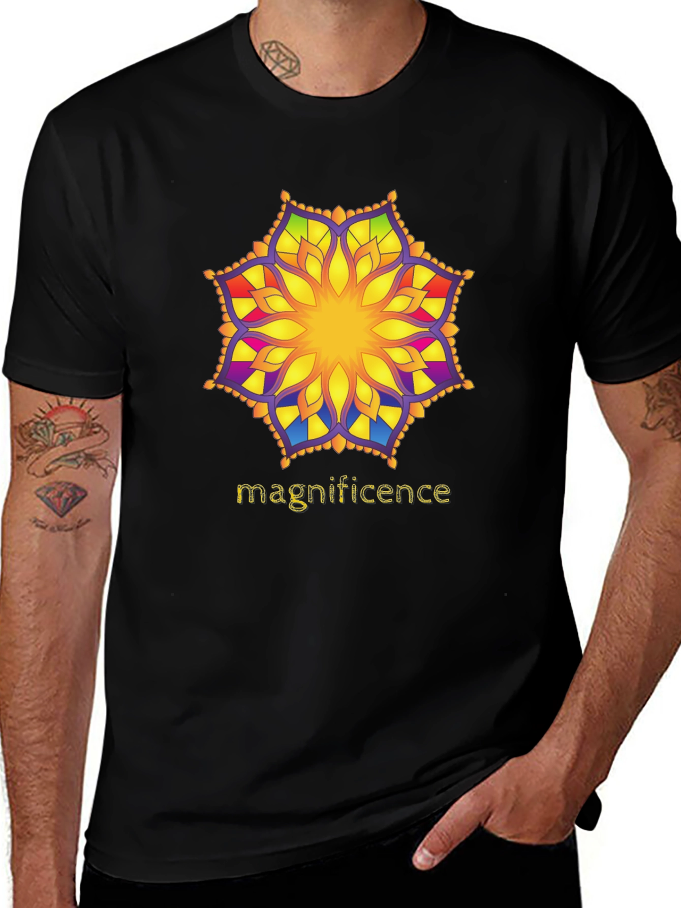 Variant 27 of Magnificence Mandala Graphic T-Shirt