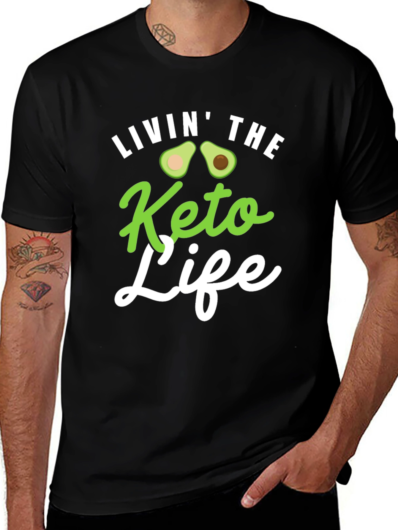 Variant 14 of Livin' the Keto Life T-Shirt