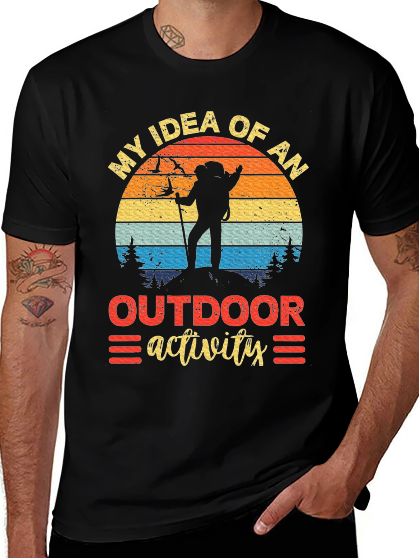 Variant 12 of Outdoor Activity Graphic Tee