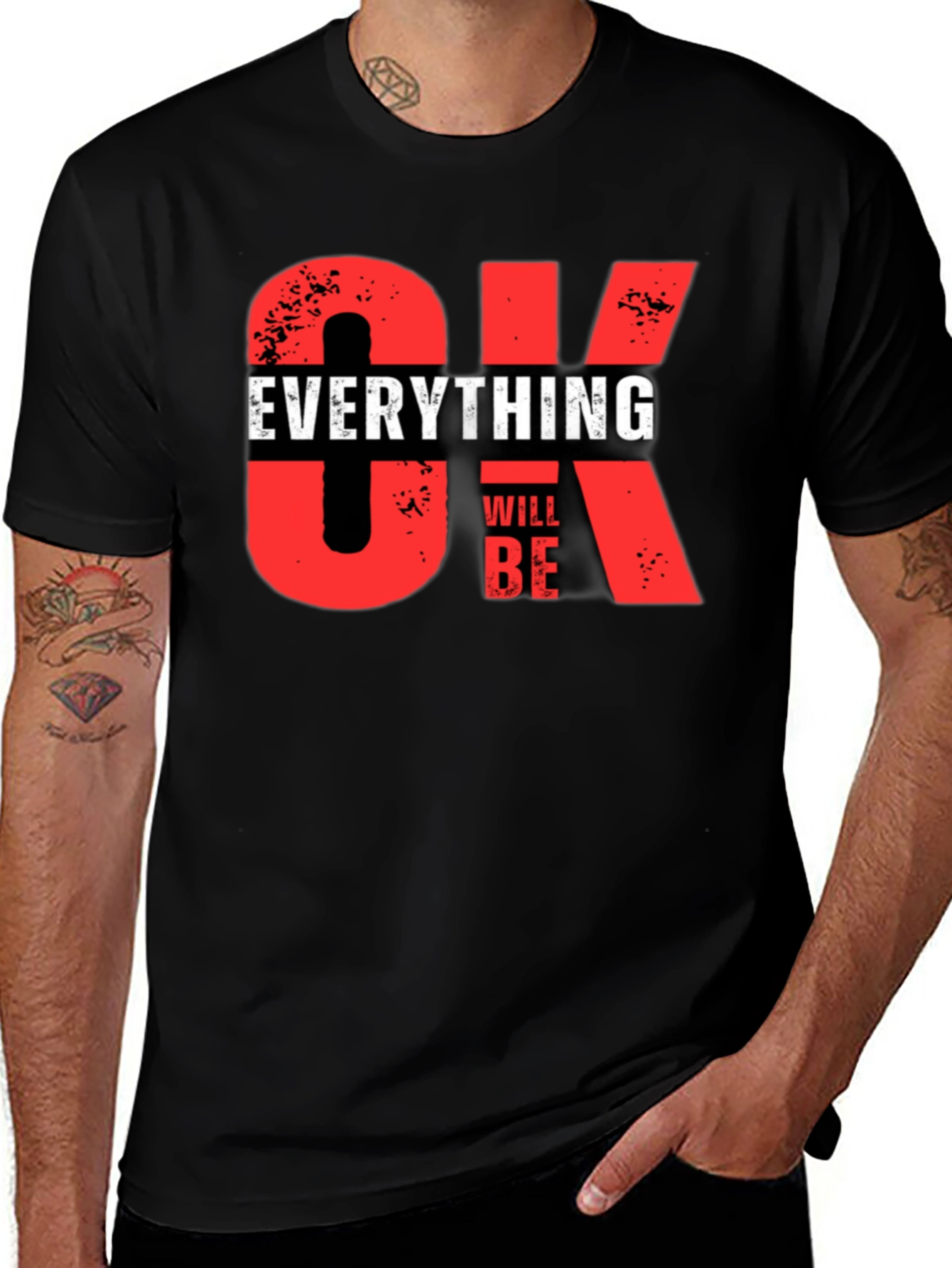 Variant 28 of Everything Will Be OK Graphic T-Shirt