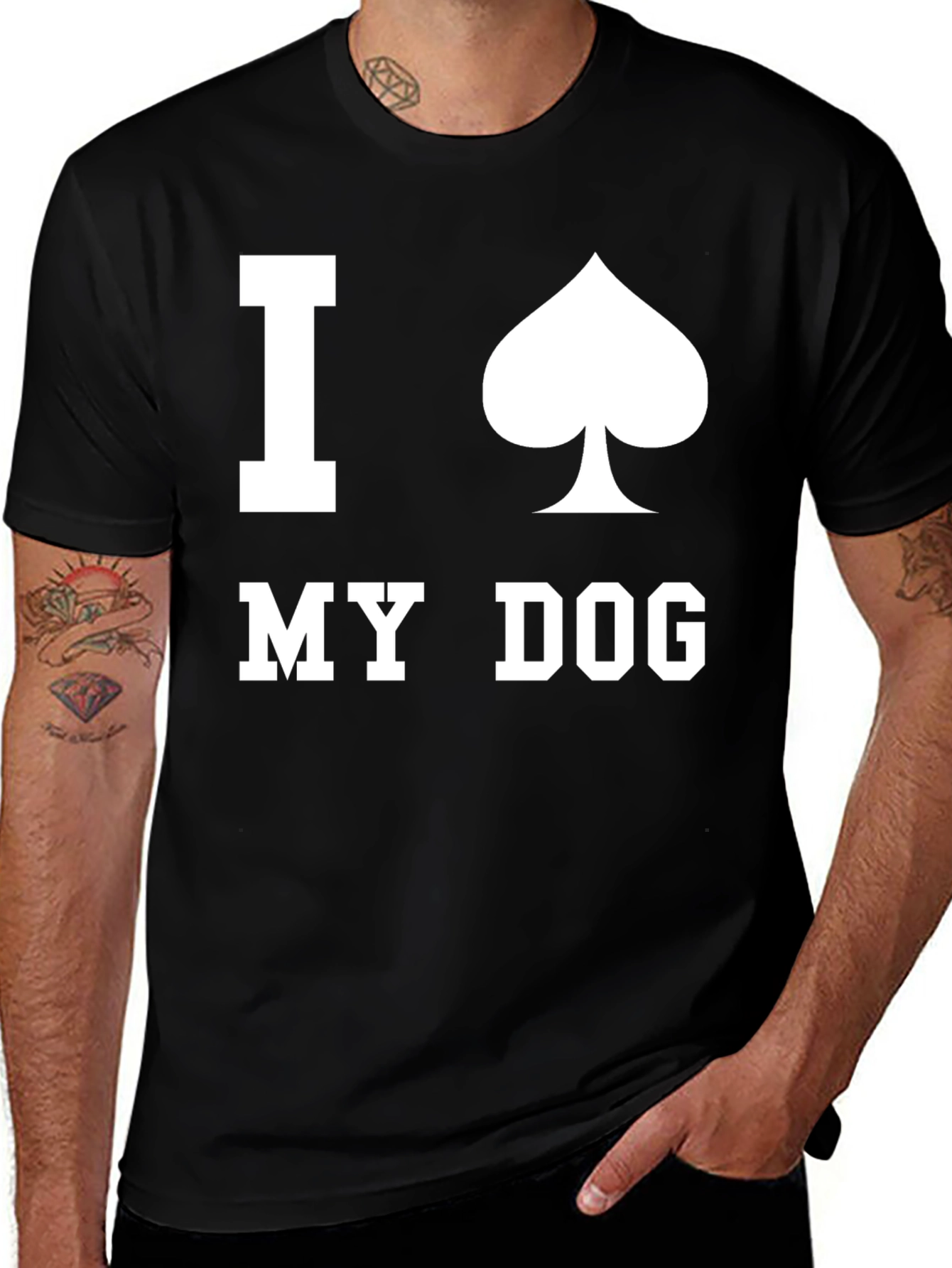 Variant 12 of I Spade My Dog T-Shirt