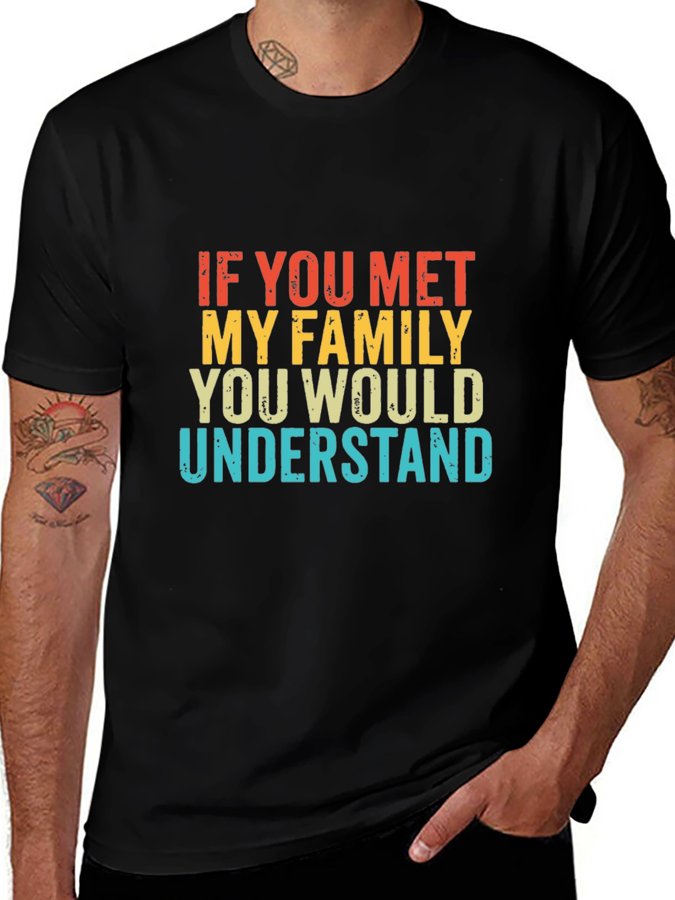 Variant 16 of Funny Family Quote T-Shirt