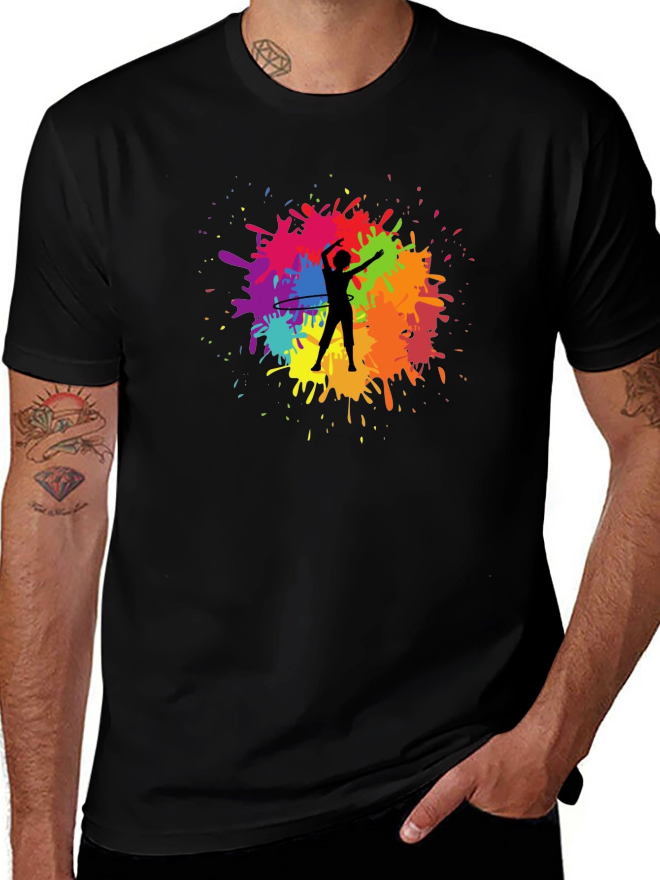 Colorful Hula Hoop T-Shirt