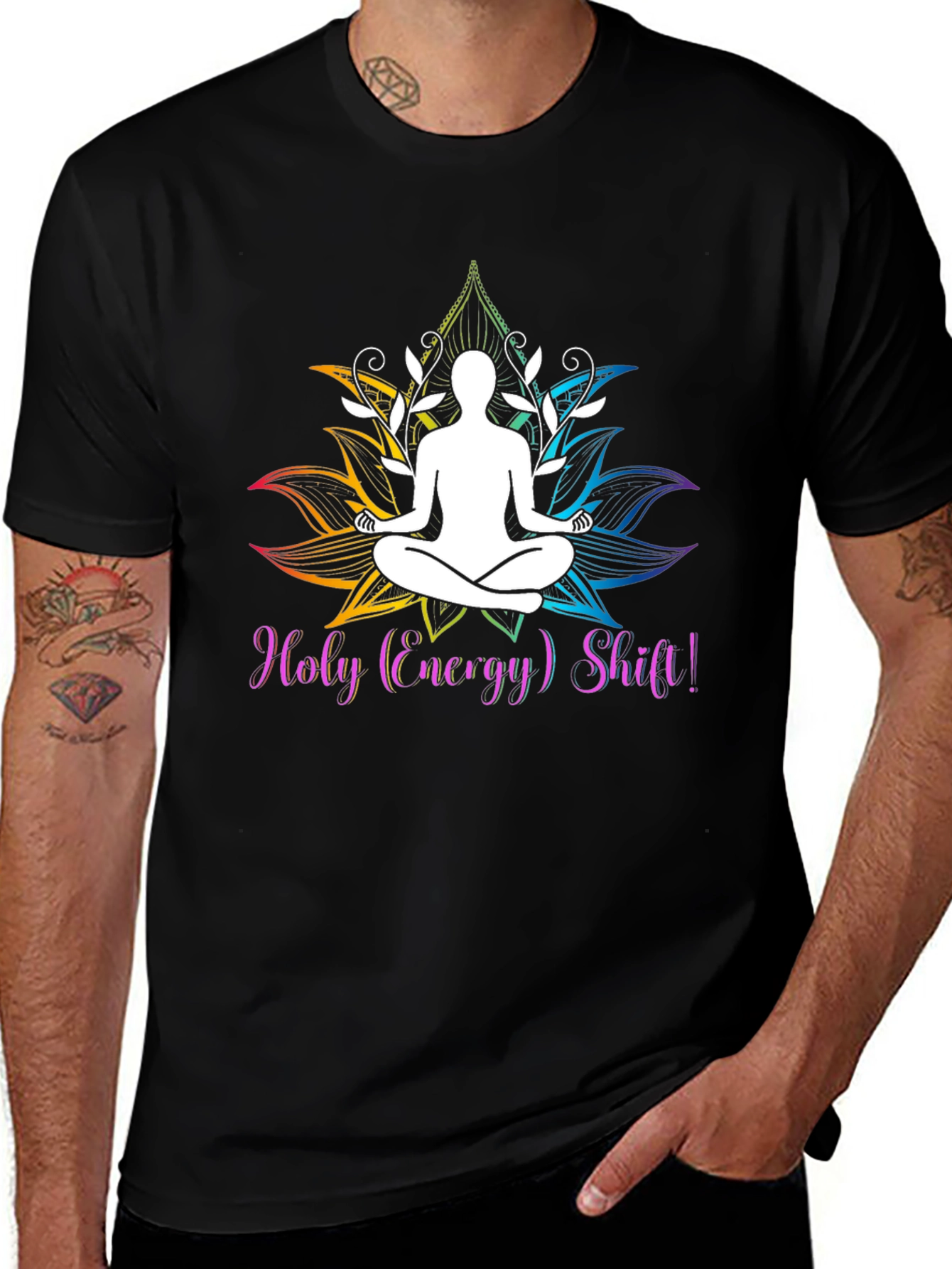 Variant 3 of Holy Energy Shift Graphic Tee