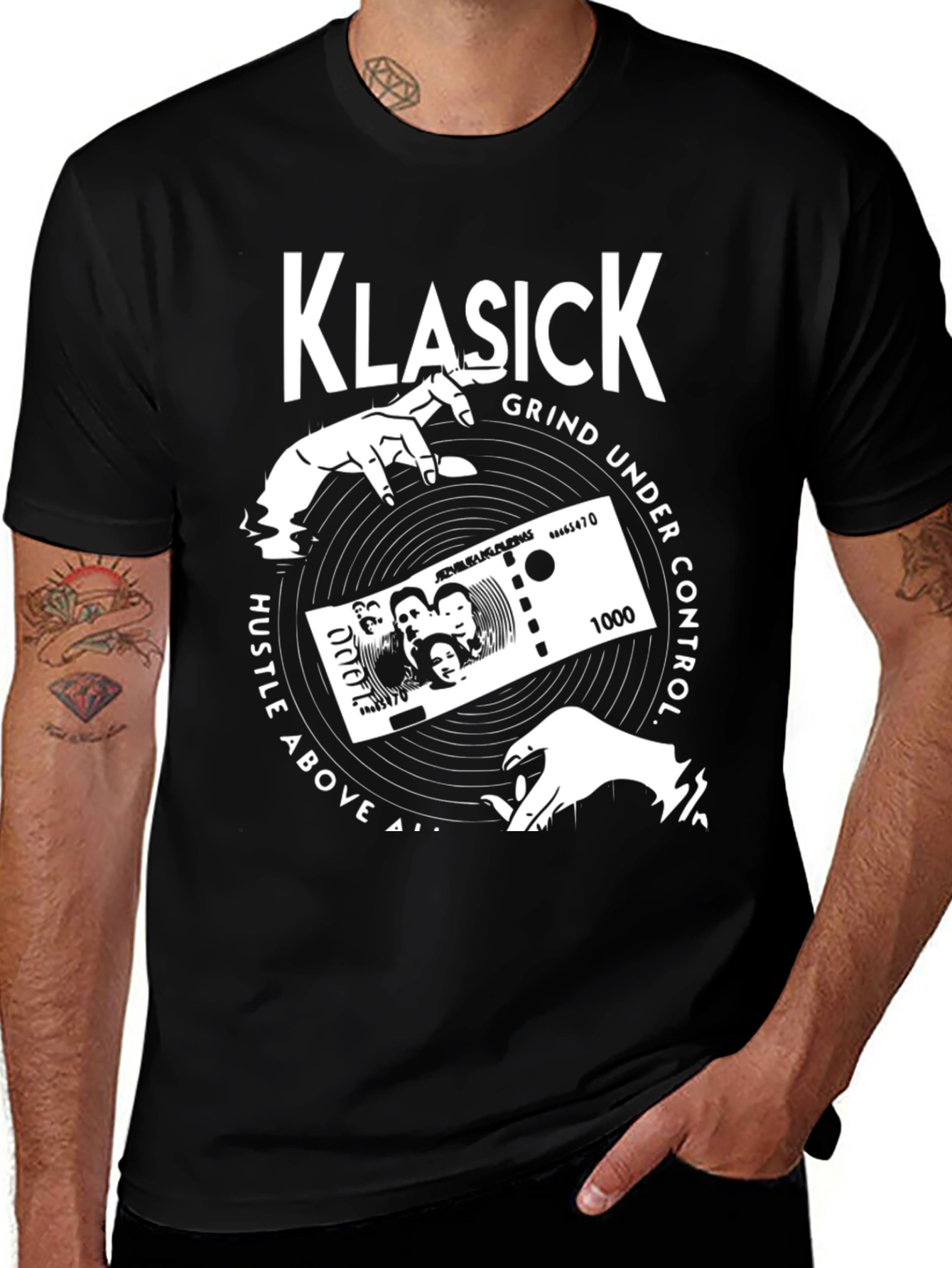 Variant 13 of Klasick Grind Under Control Graphic Tee