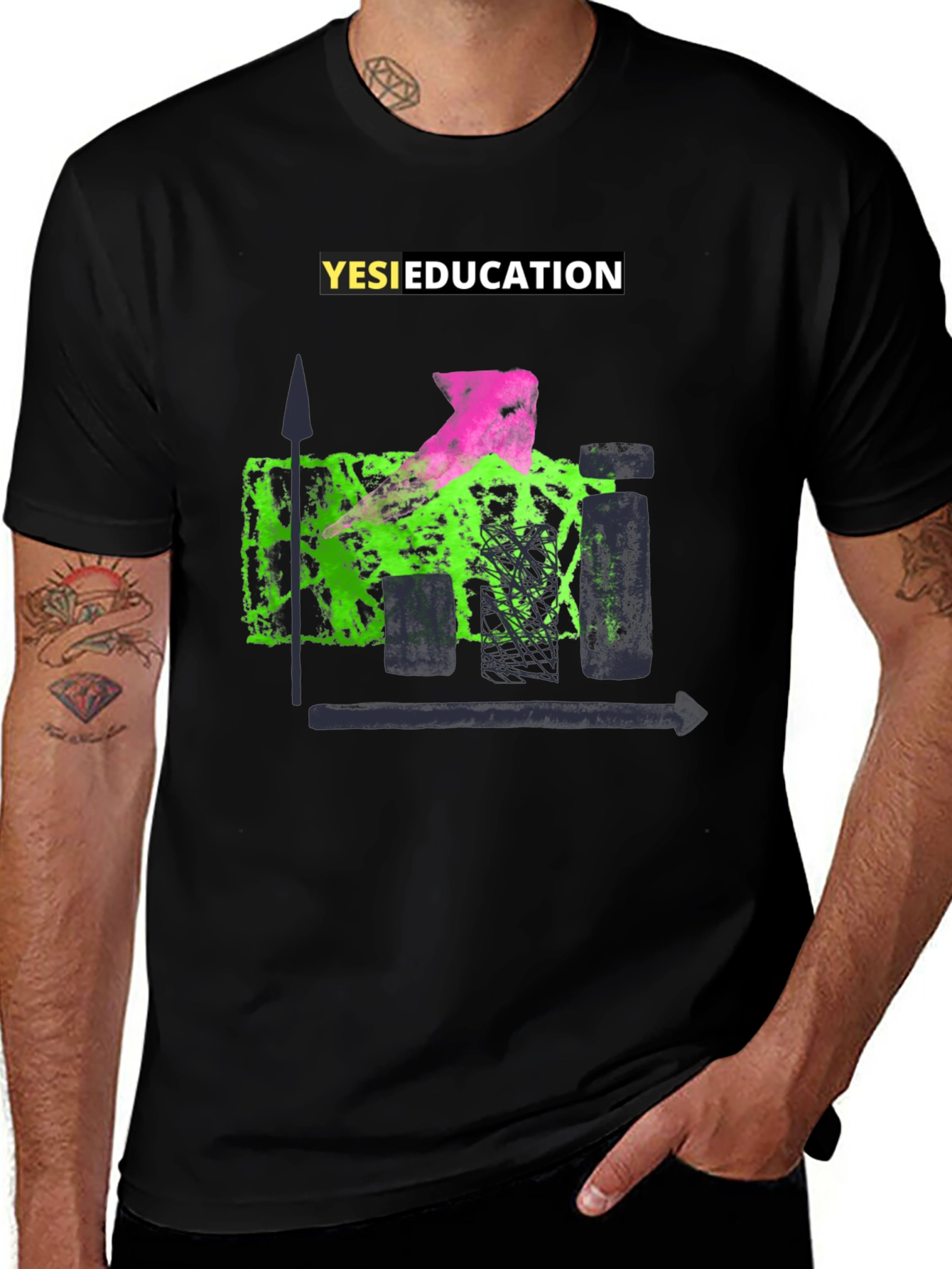 Variant 11 of YES! Education Graphic Print Tee