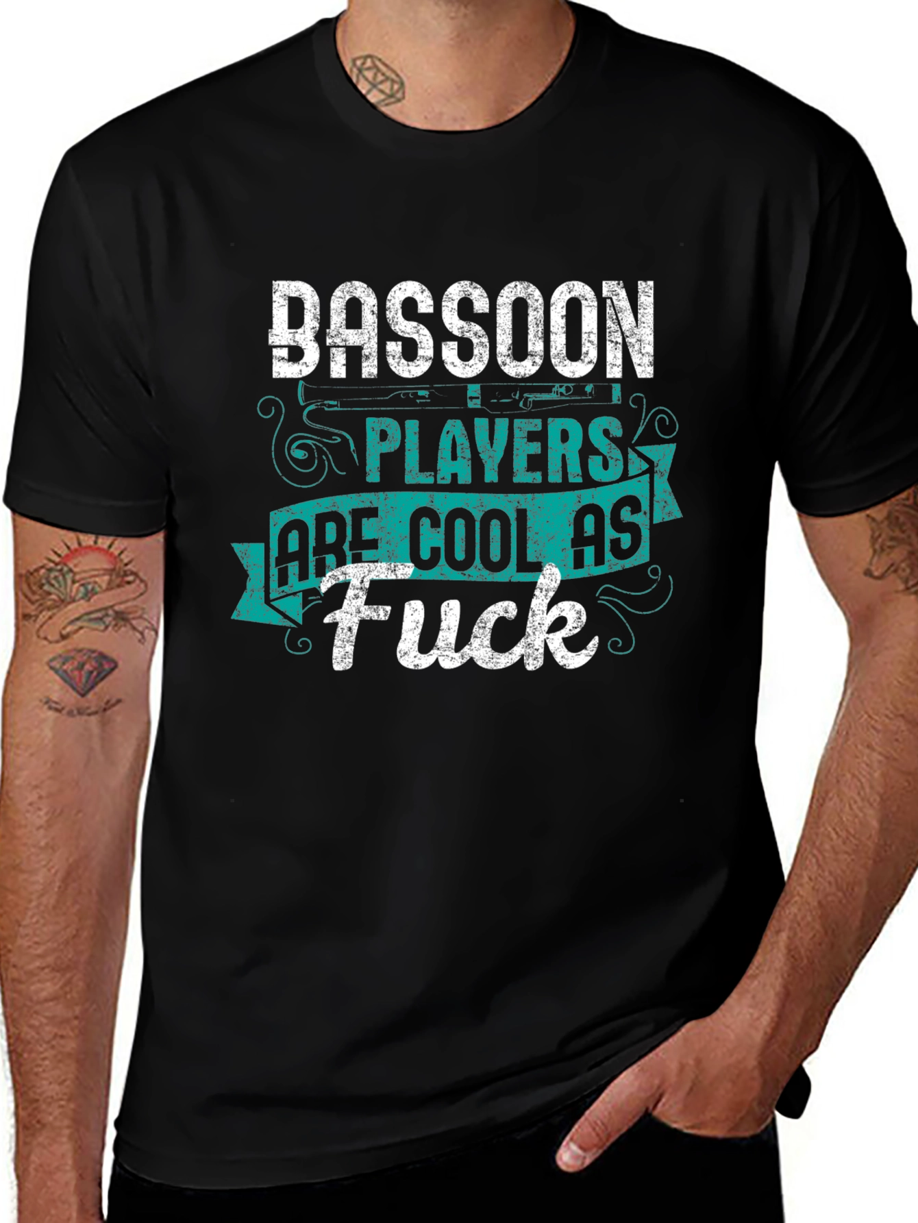 Variant 30 of Bassoon Players Are Cool T-Shirt