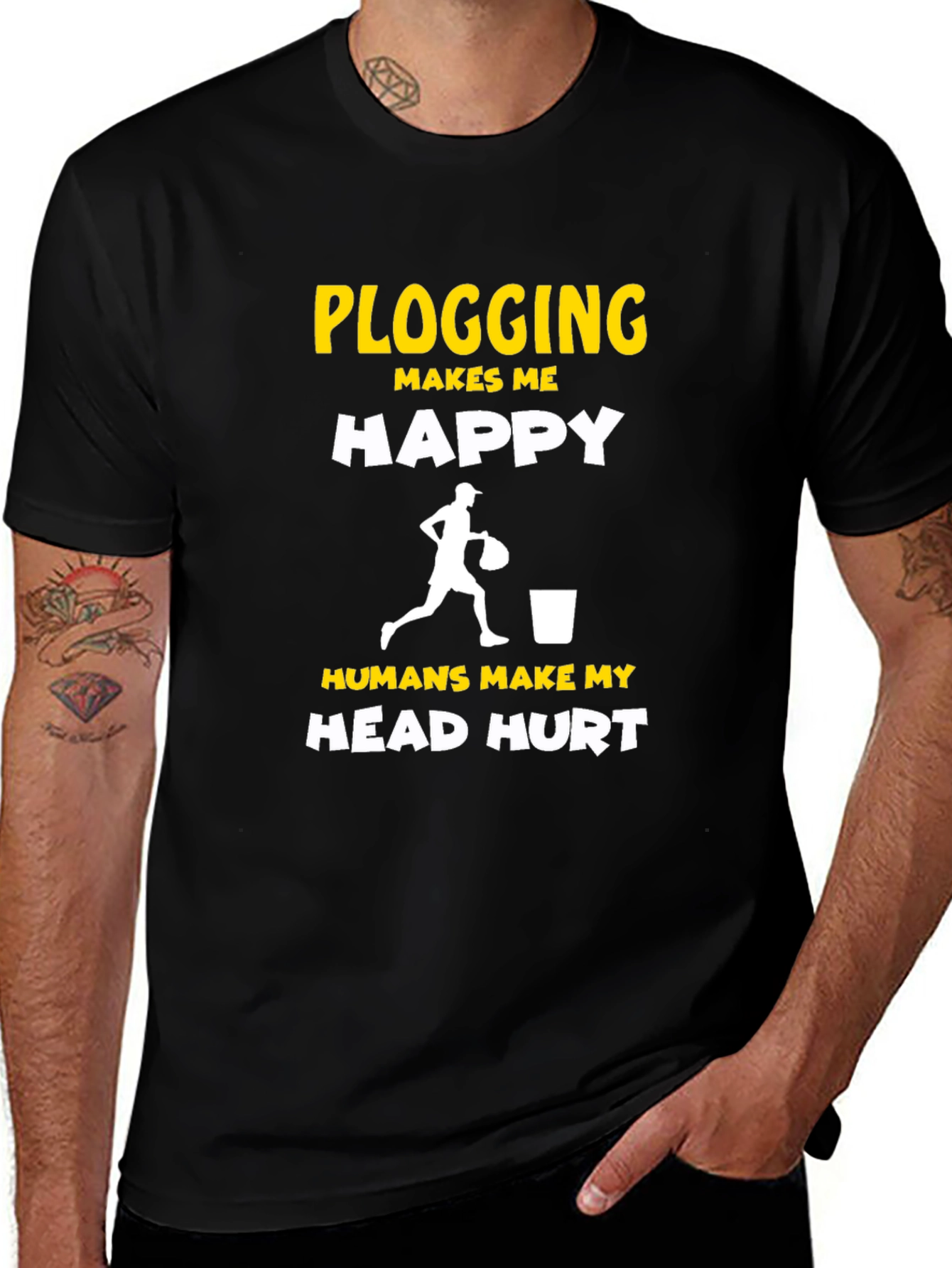 Plogging Makes Me Happy T-Shirt