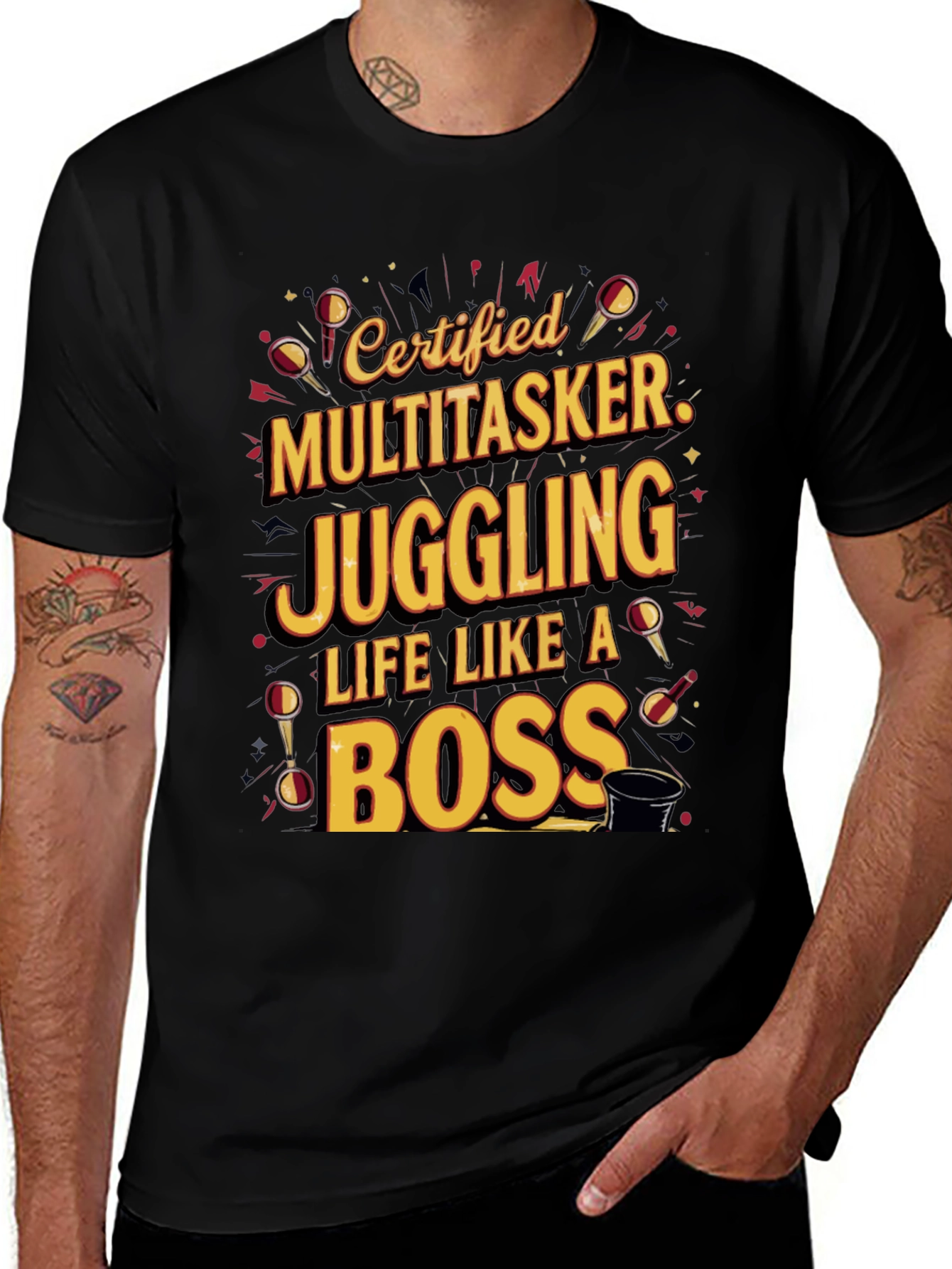Variant 13 of Certified Multitasker T-Shirt