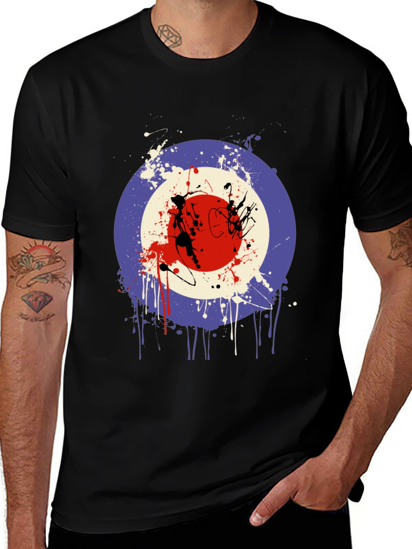 Variant 26 of Target Splash Tee - Stylish Graphic T-Shirt