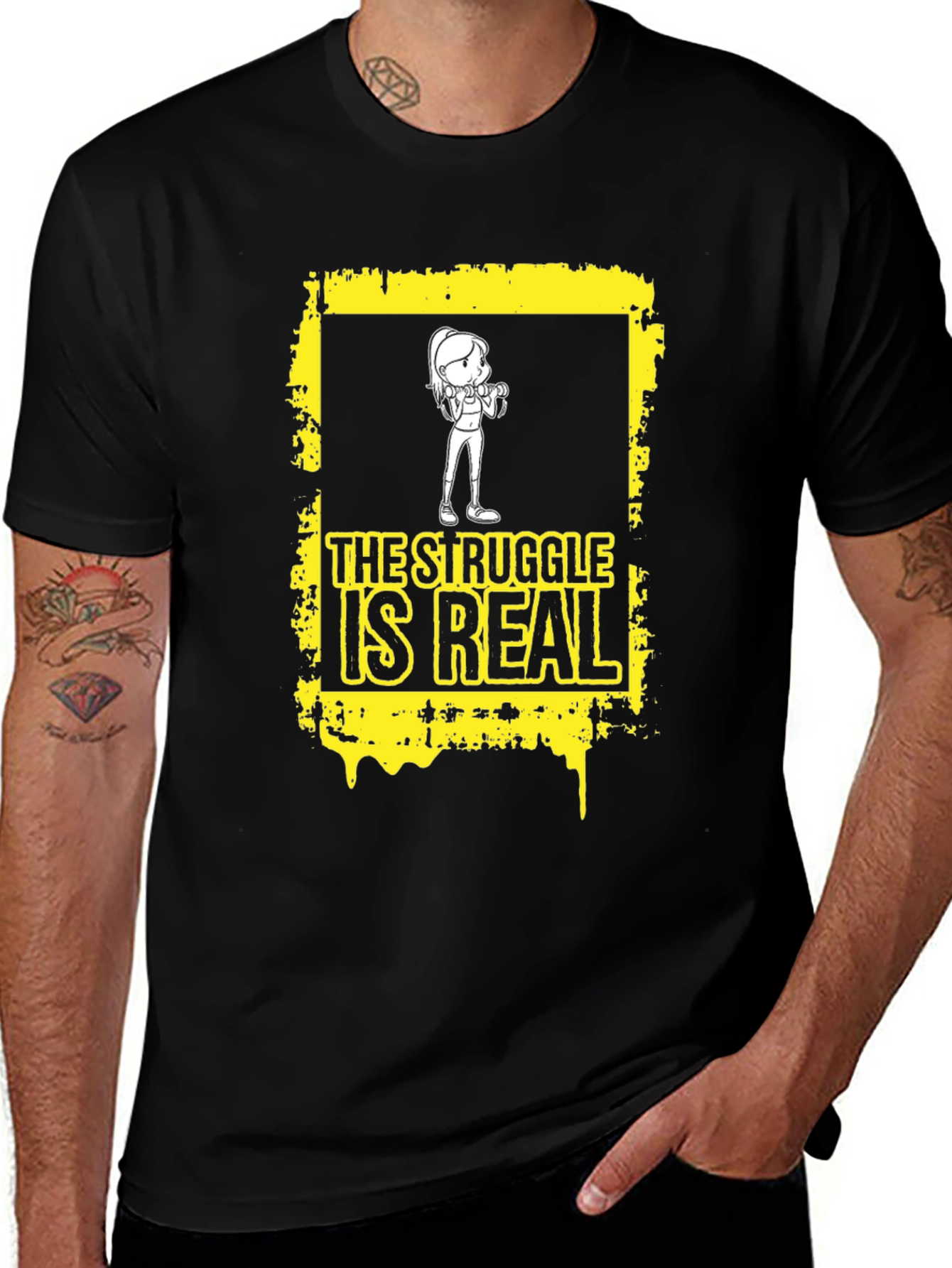 The Struggle is Real Graphic T-Shirt