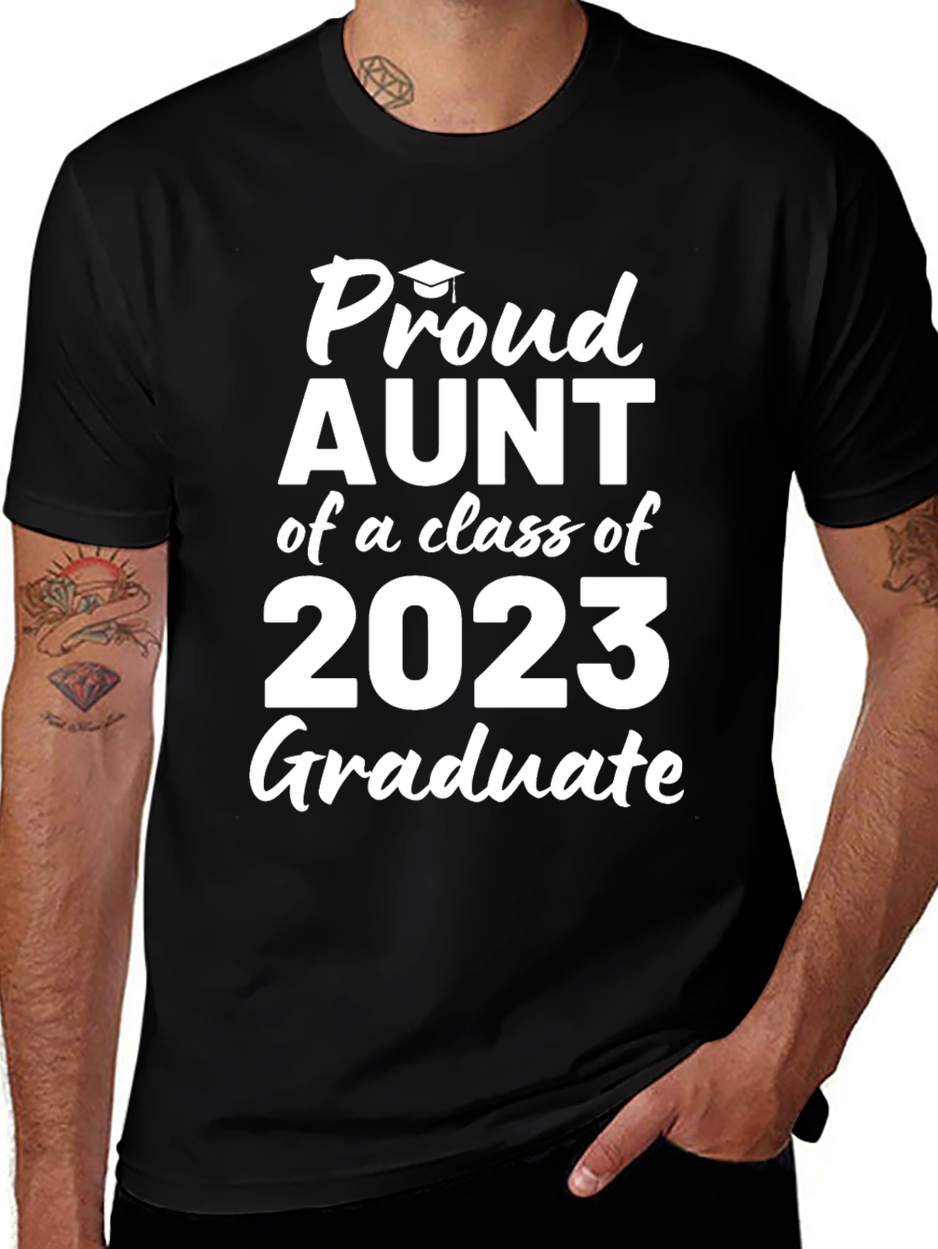 Proud Aunt 2023 Graduate T-Shirt