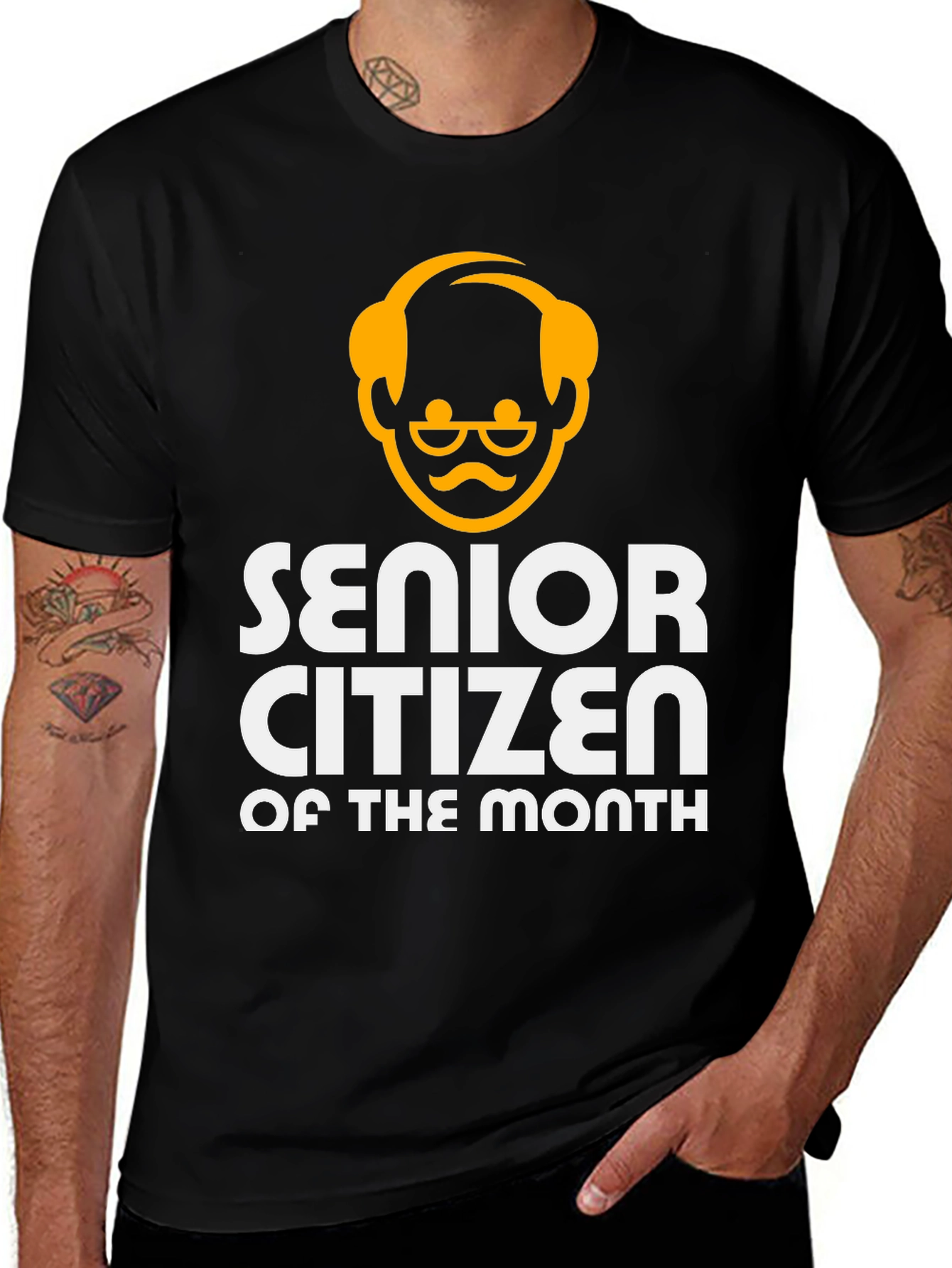 Variant 29 of Senior Citizen of the Month Graphic T-Shirt