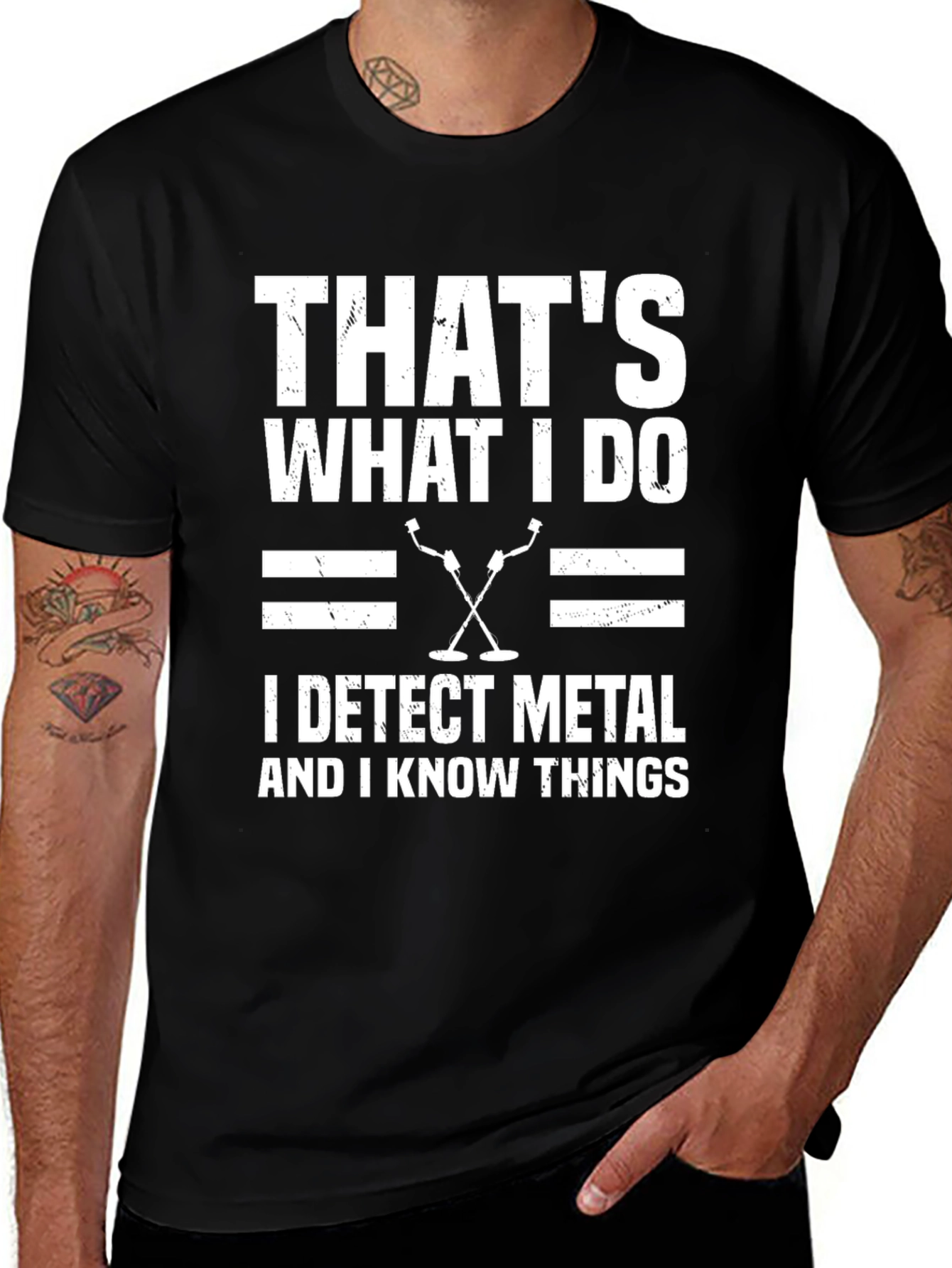 Variant 12 of Metal Detecting T-Shirt - That's What I Do