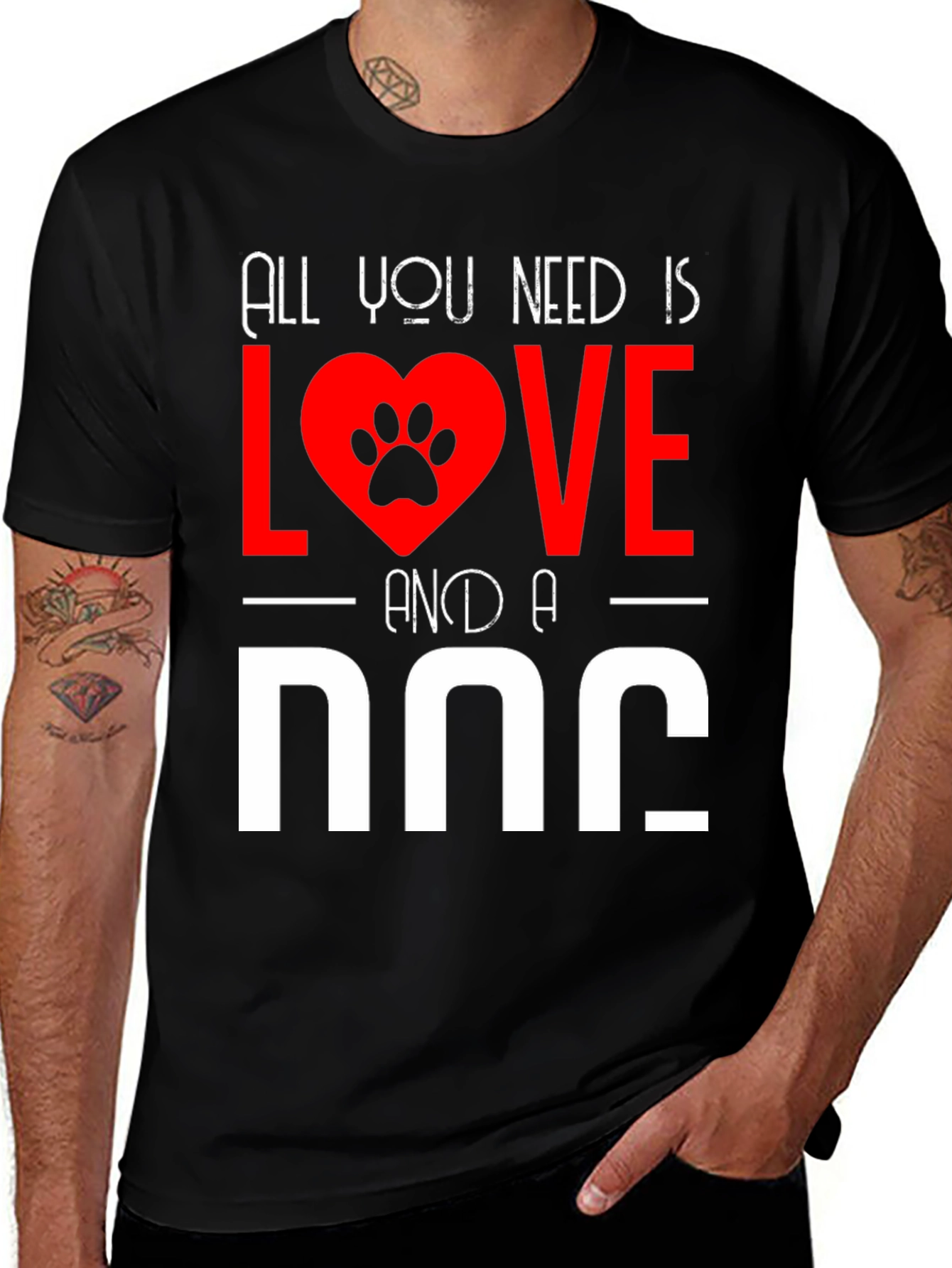 Variant 20 of All You Need Is Love And A Dog T-Shirt